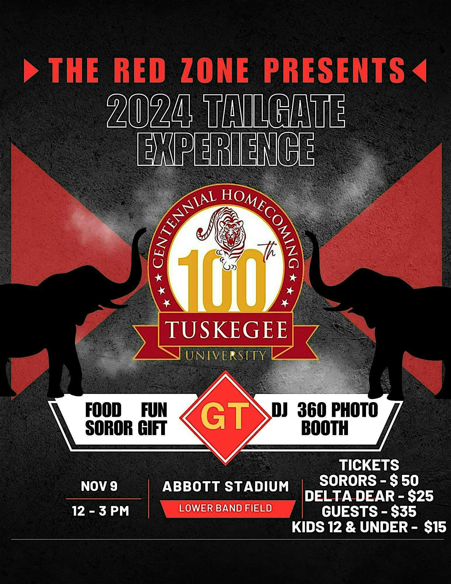 The Red Zone 2024 Tailgate Experience – Tuskegee, AL