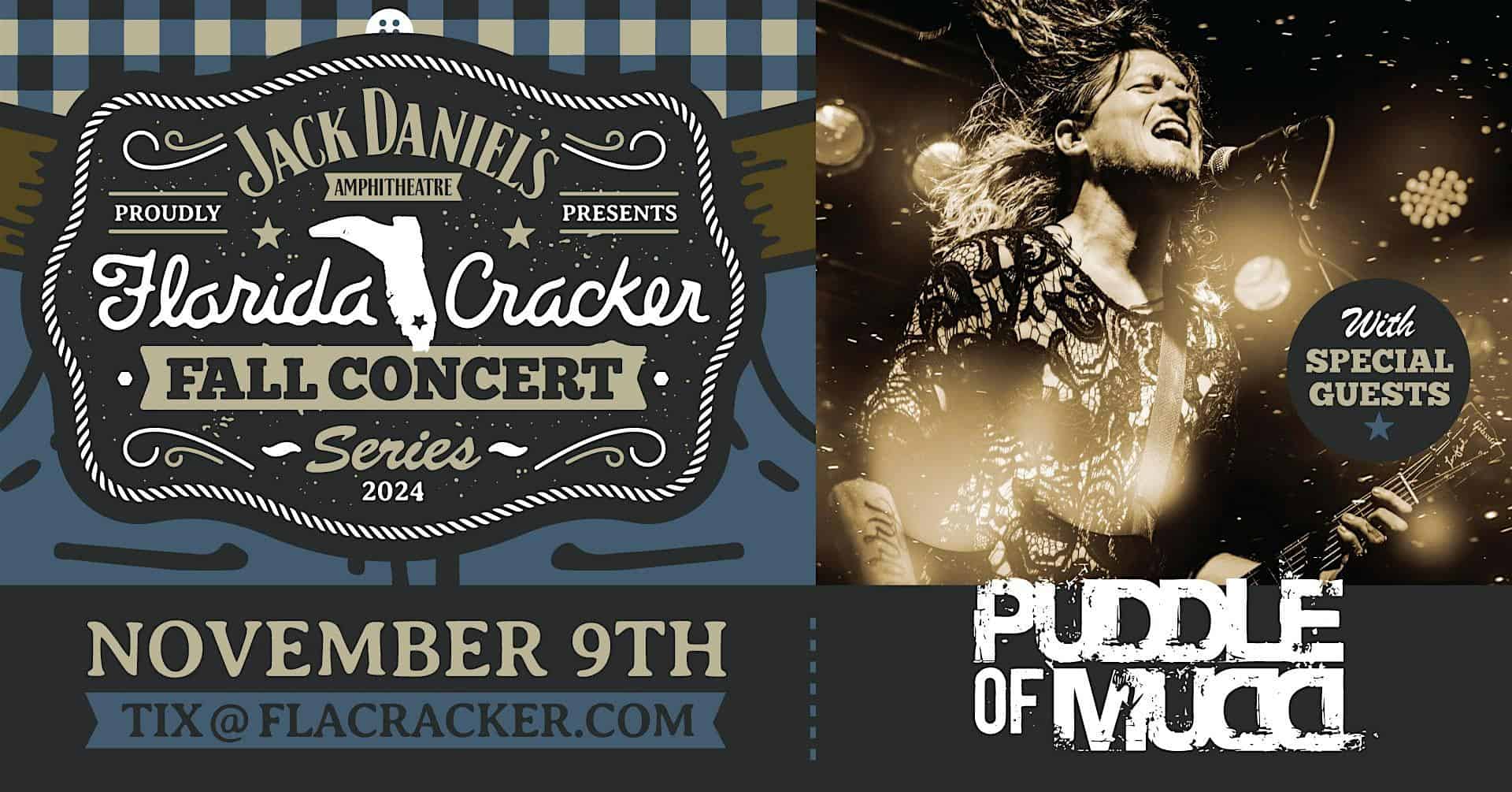 Puddle Of Mudd – Florida Cracker Fall Concert Series – Brooksville, FL