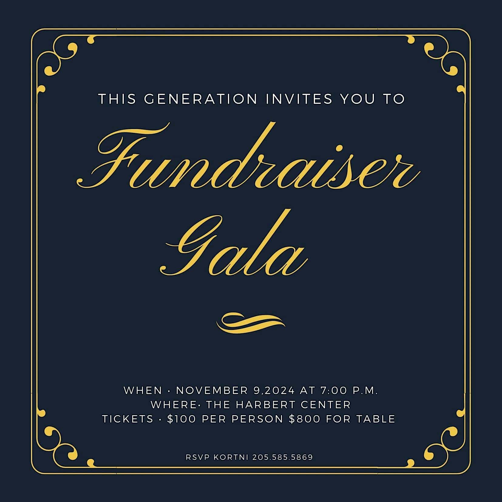 This Generation’s Fundraiser Gala 2024 – Birmingham, AL