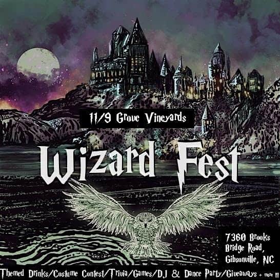 Wizard Fest Greensboro 11/9 – Gibsonville, NC