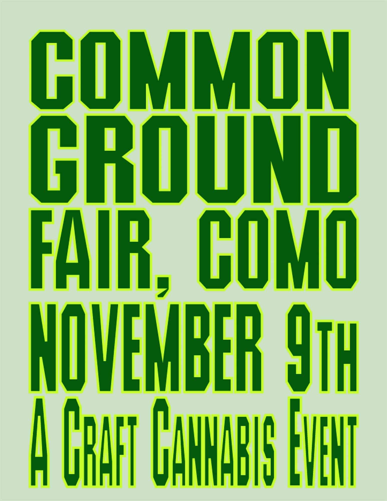 COMMON GROUND FAIR – Columbia, MO