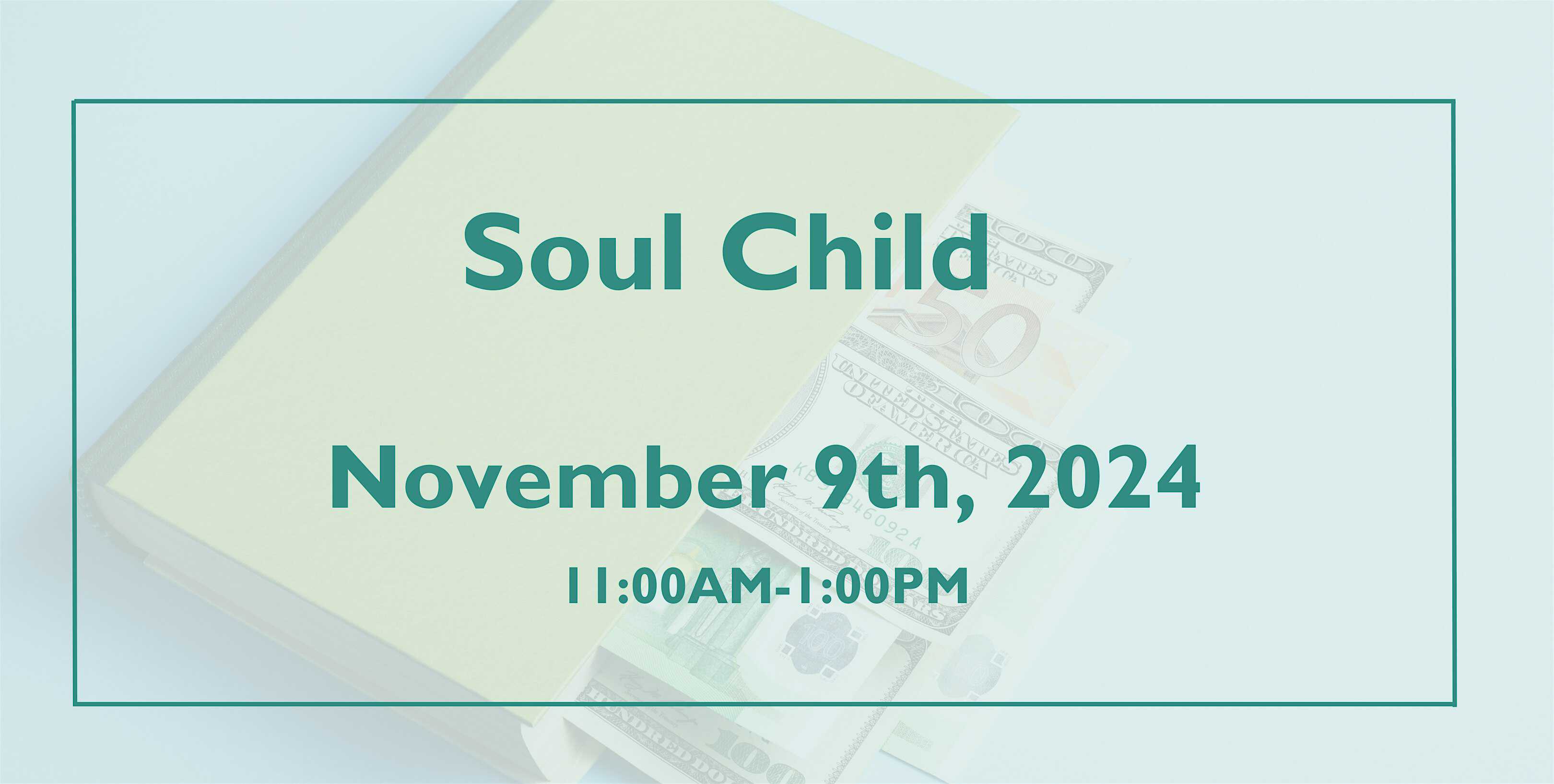 The Soul Child Event – Little Rock, AR