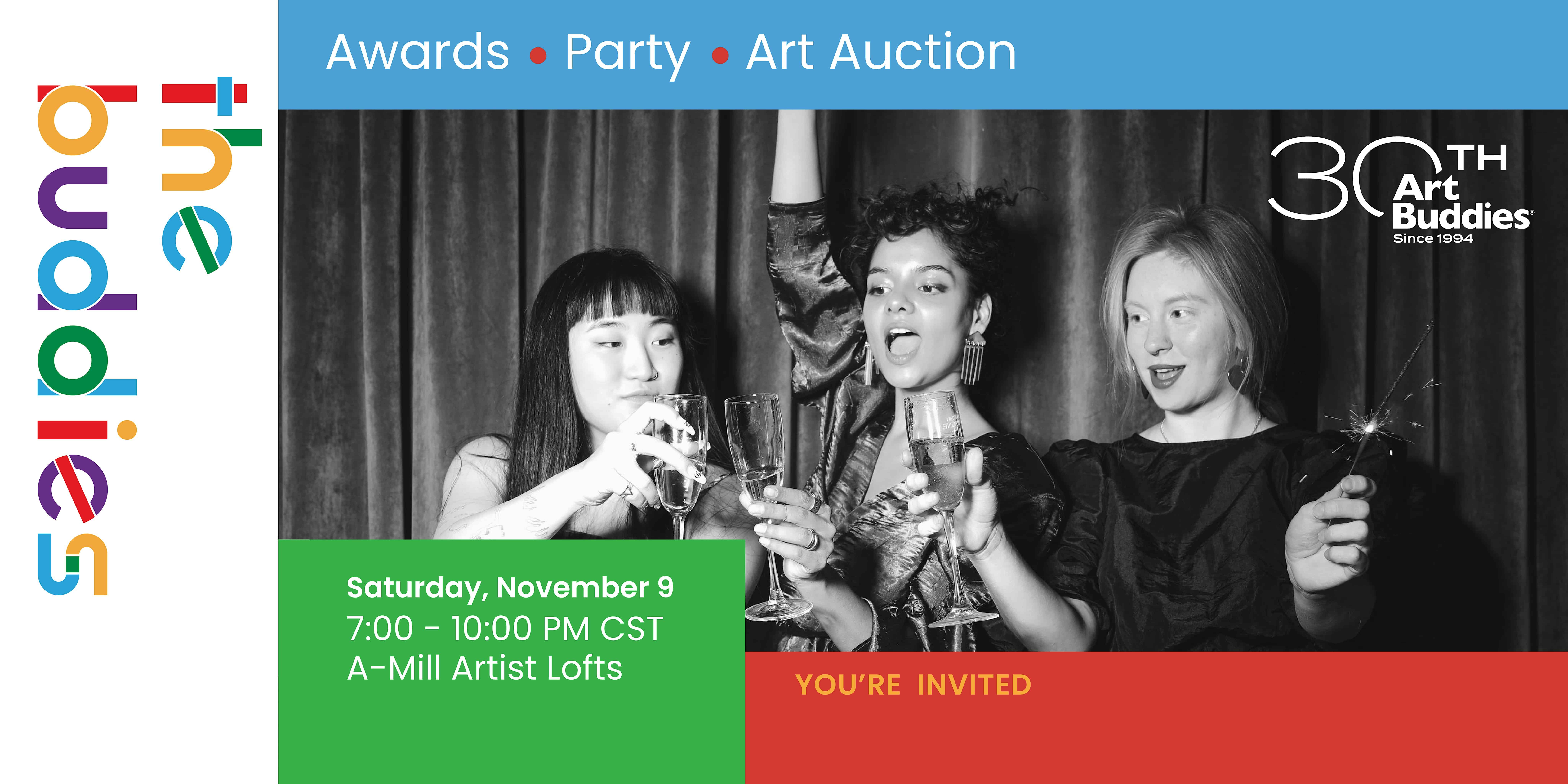 The Buddies Awards, Party and Art Auction – Minneapolis, MN