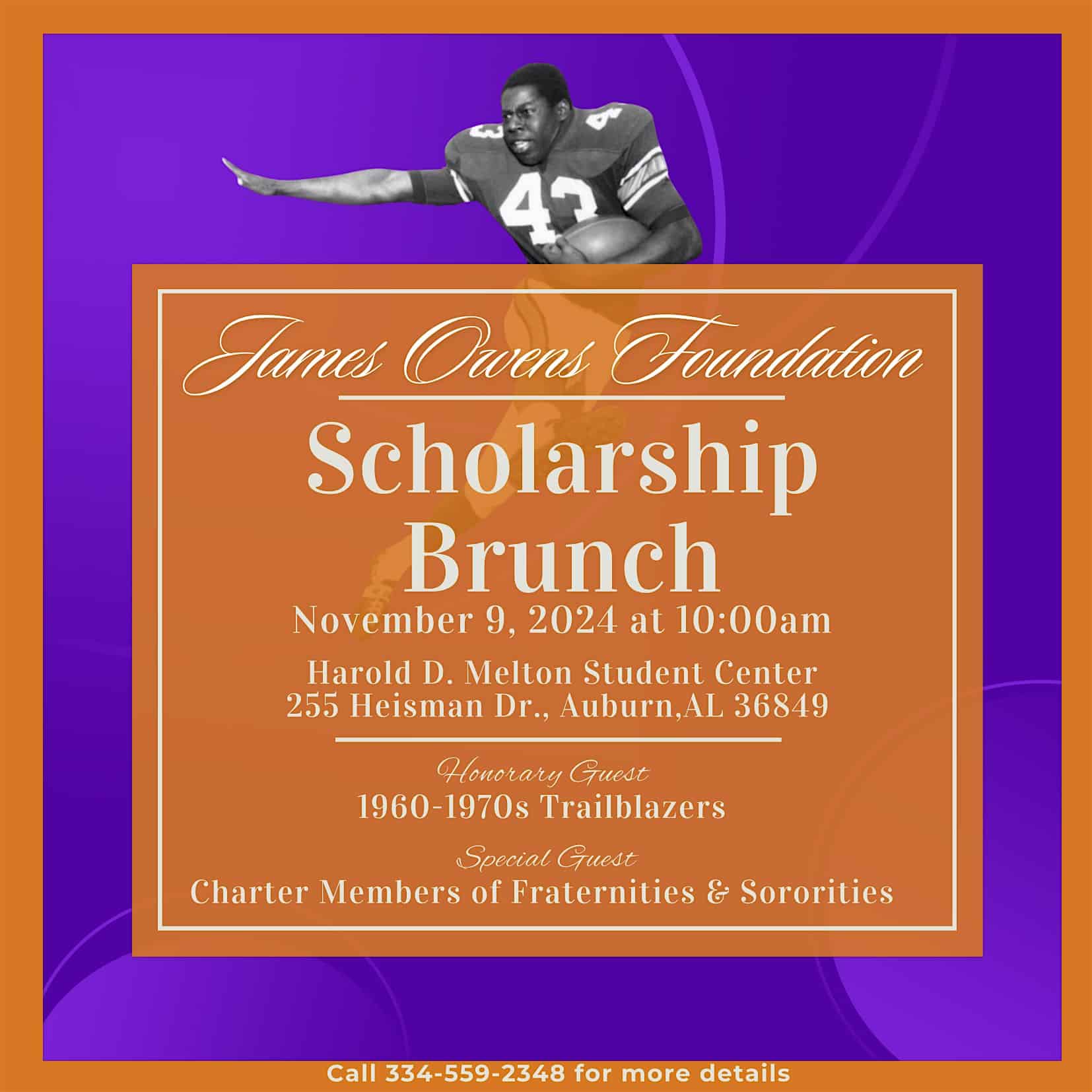 James Owens Foundation Scholarship Brunch – Auburn, AL