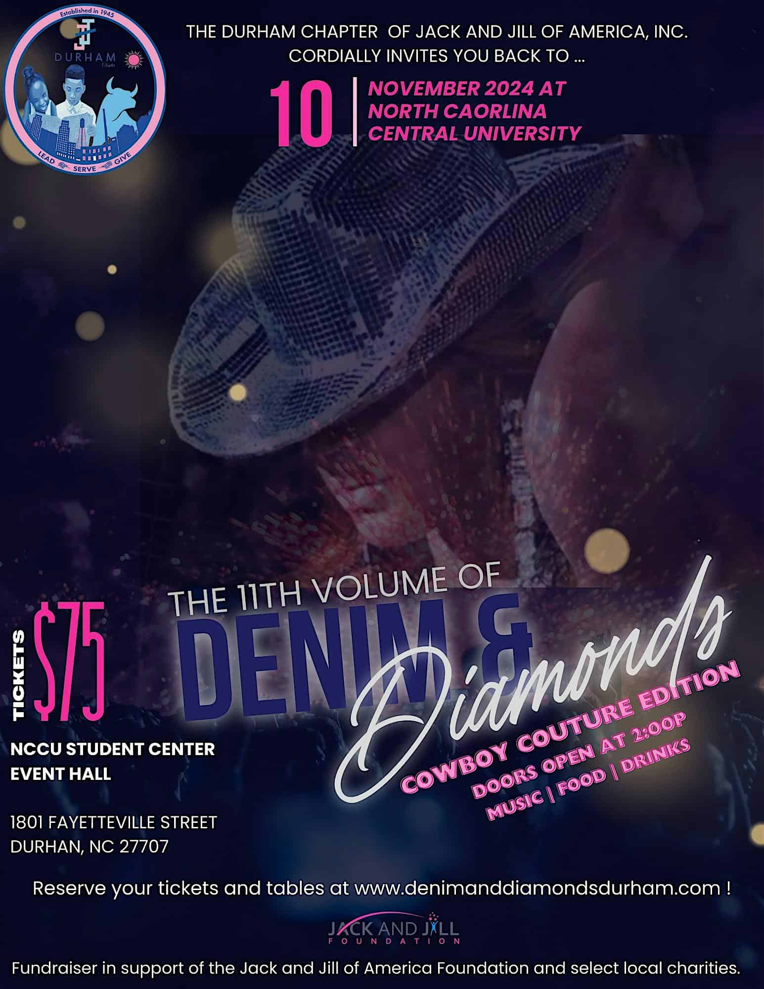 The Denim & Diamonds Day Party – Durham, NC