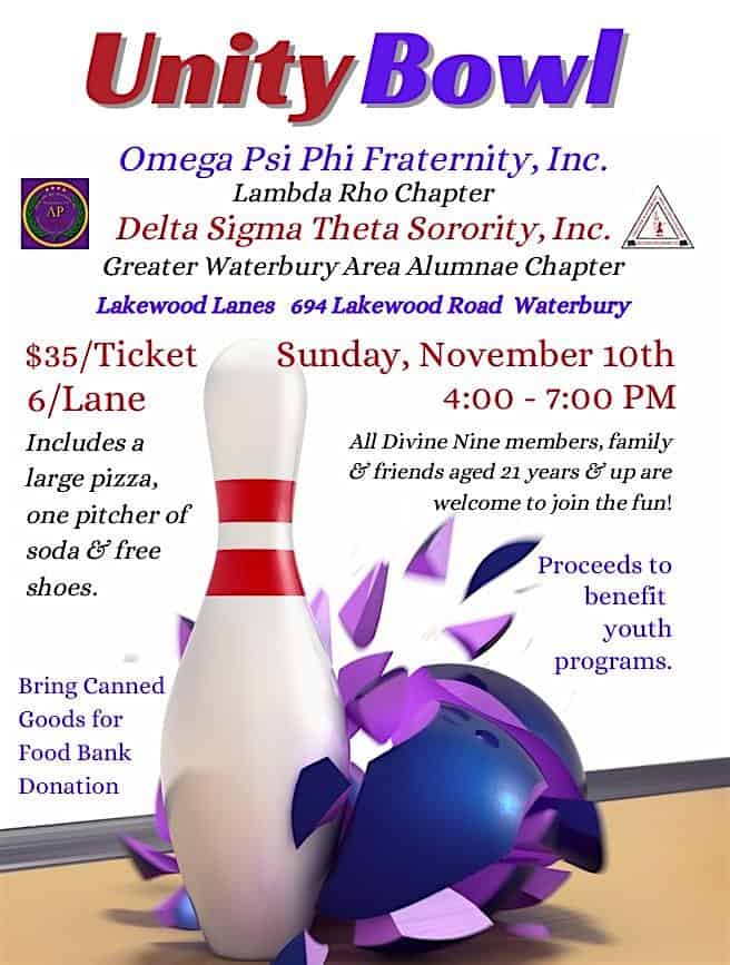 Unity Bowl Fundraiser – Waterbury, CT