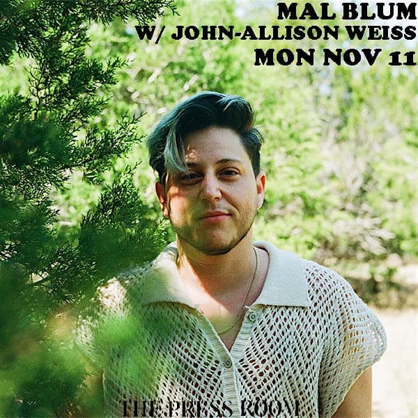 Mal Blum w/ John-Allison Weiss – Portsmouth, NH