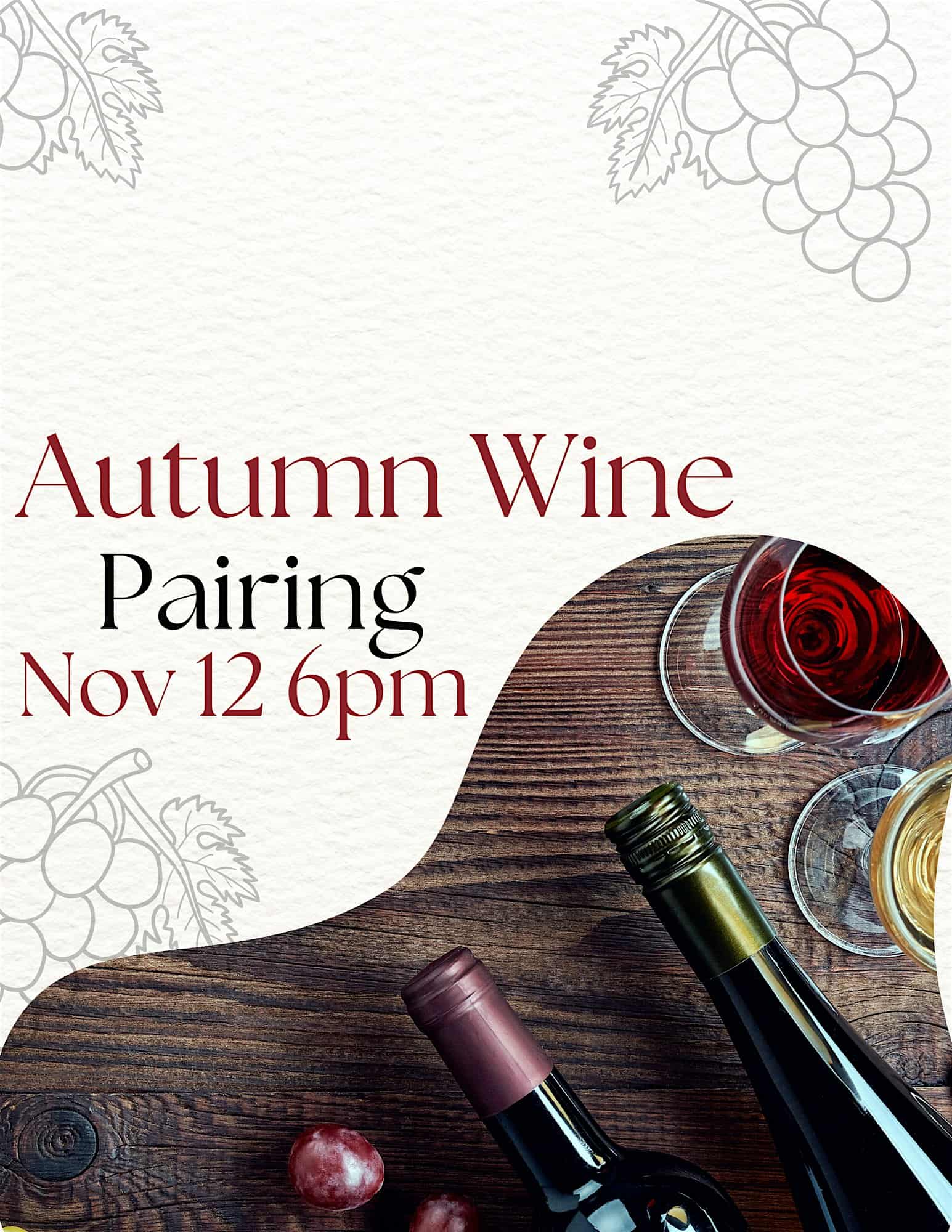 Autumn Wine Pairing Dinner – Milton, WV