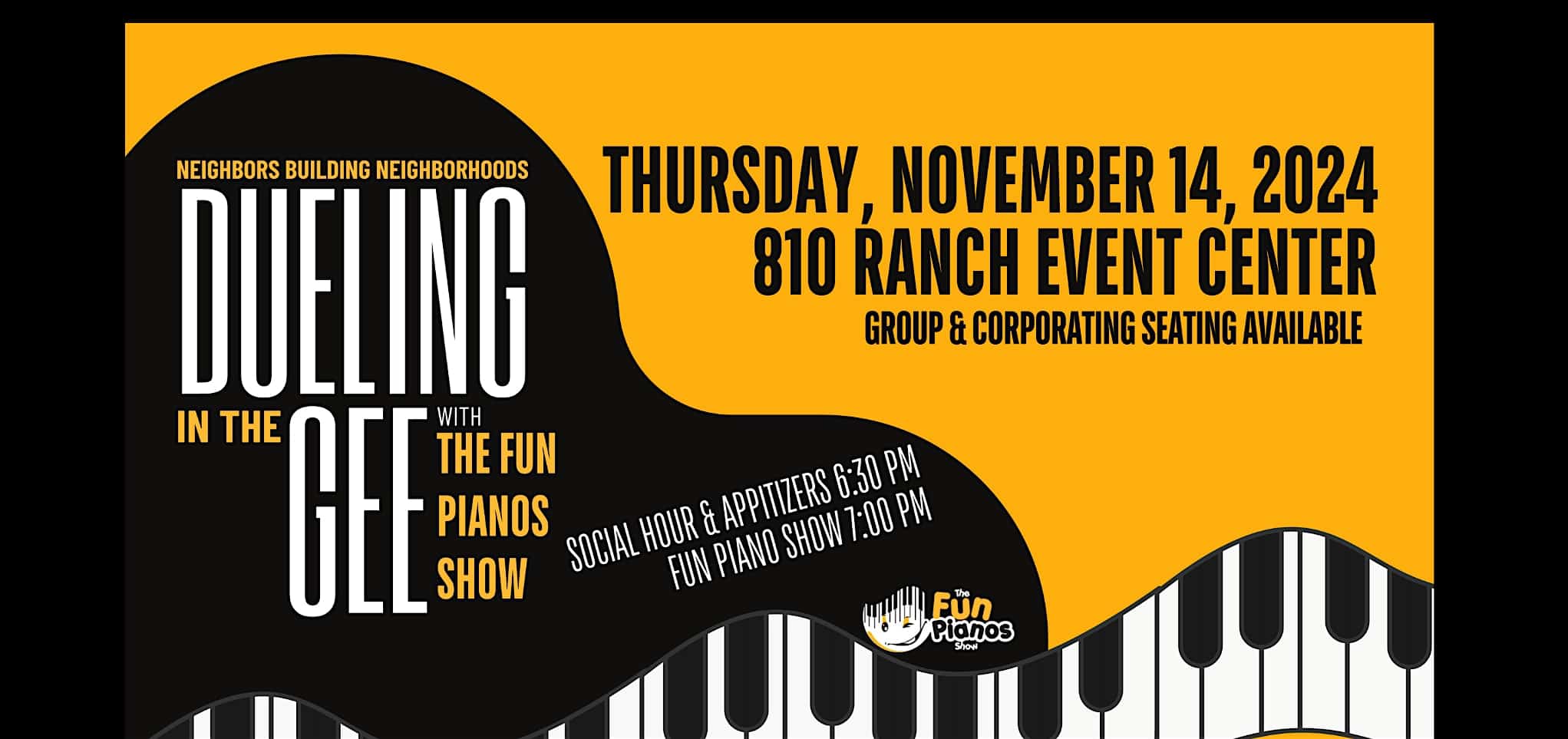 2024 Dueling in the Gee with ‘The FUN Piano Show’ – Muskogee, OK