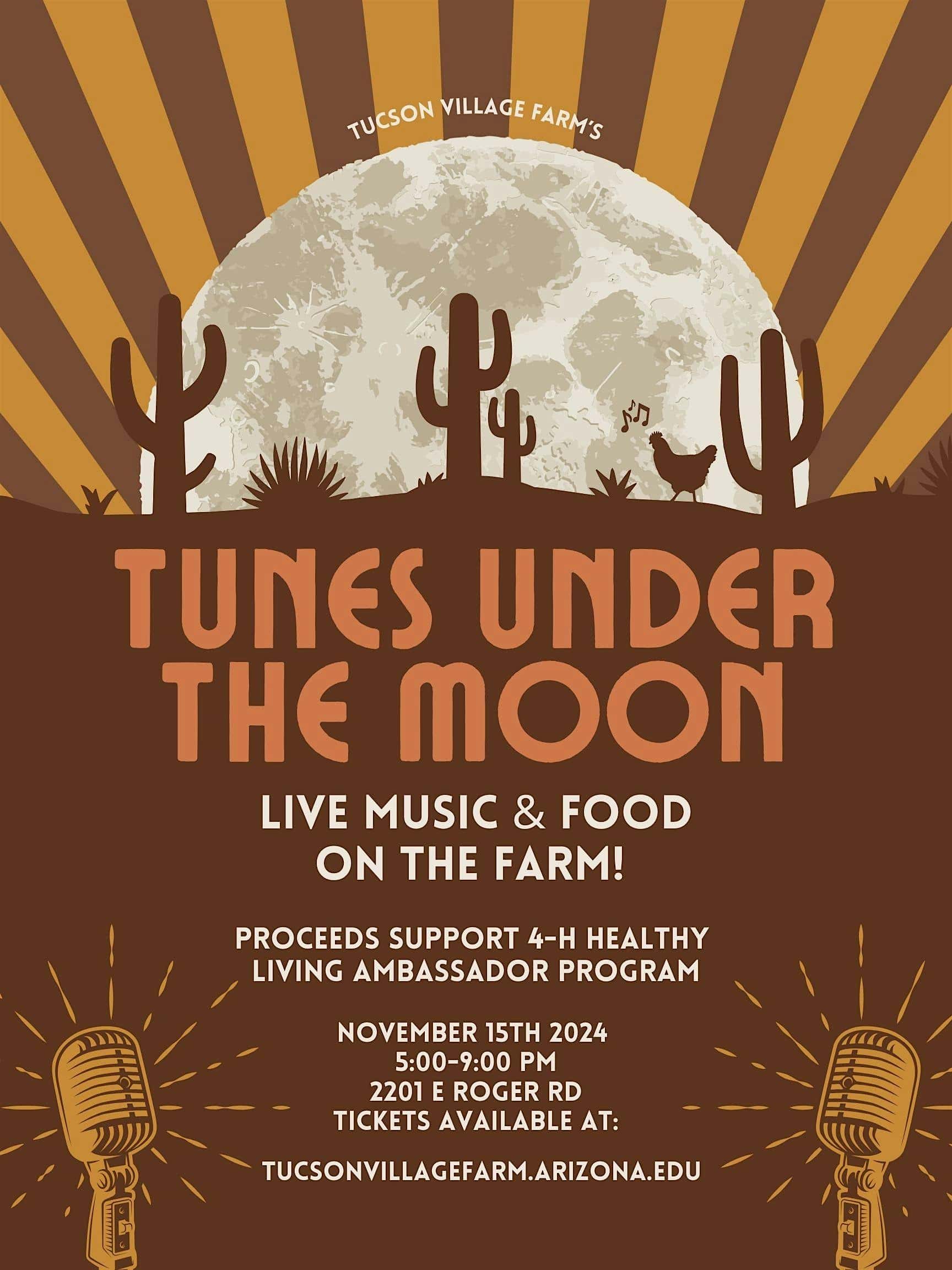 Tunes Under the Moon Outdoor Concert – Tucson, AZ