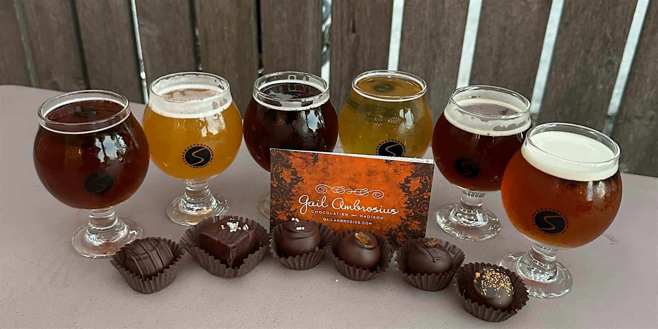 Beer & Chocolate Paring at Starkweather Brewing Company – Madison, WI