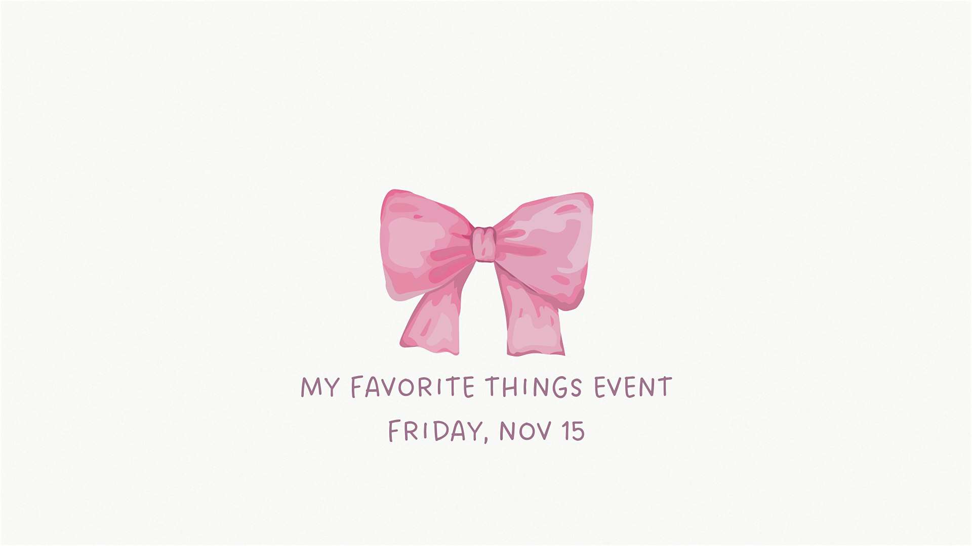 My Favorite Things Event – Broken Arrow, OK