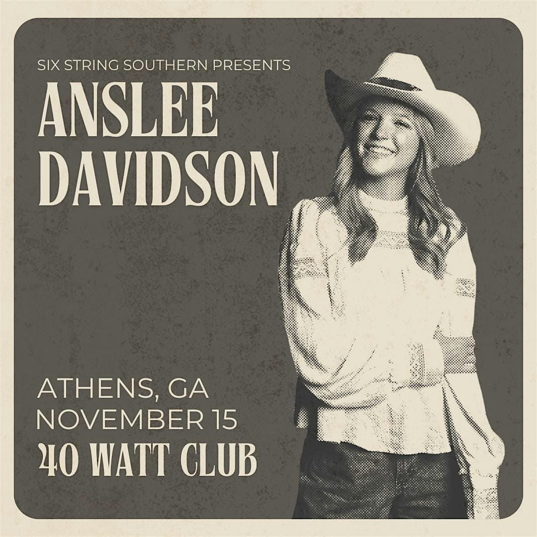 Anslee Davidson – Cam Smith – Athens, GA