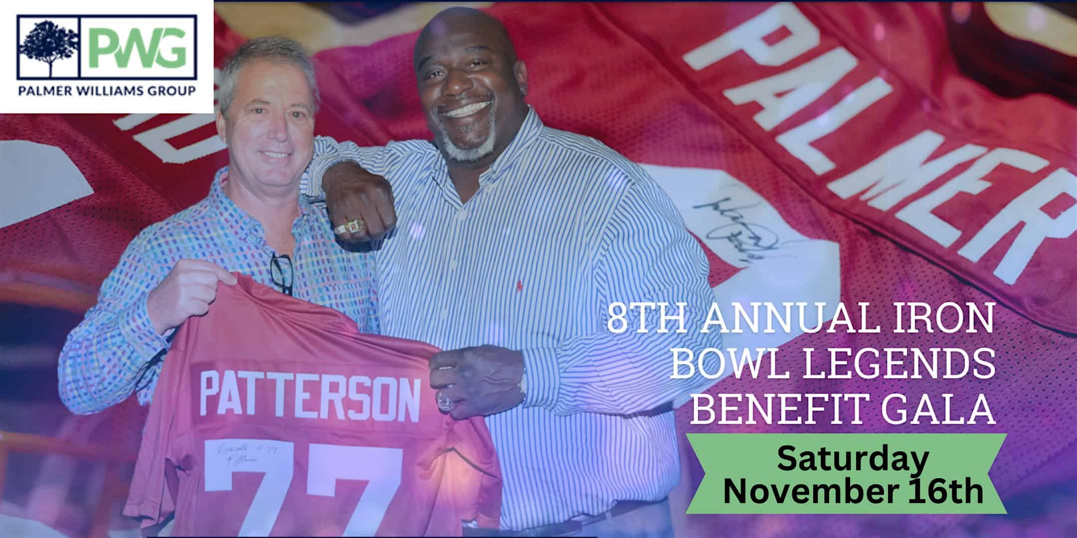 Palmer Williams Group 8th Annual Iron Bowl Legends Benefit Gala – Mobile, AL