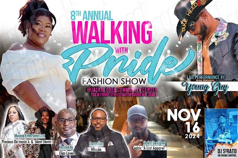 Walking With Pride 8th Annual Fashion Show – Hattiesburg, MS