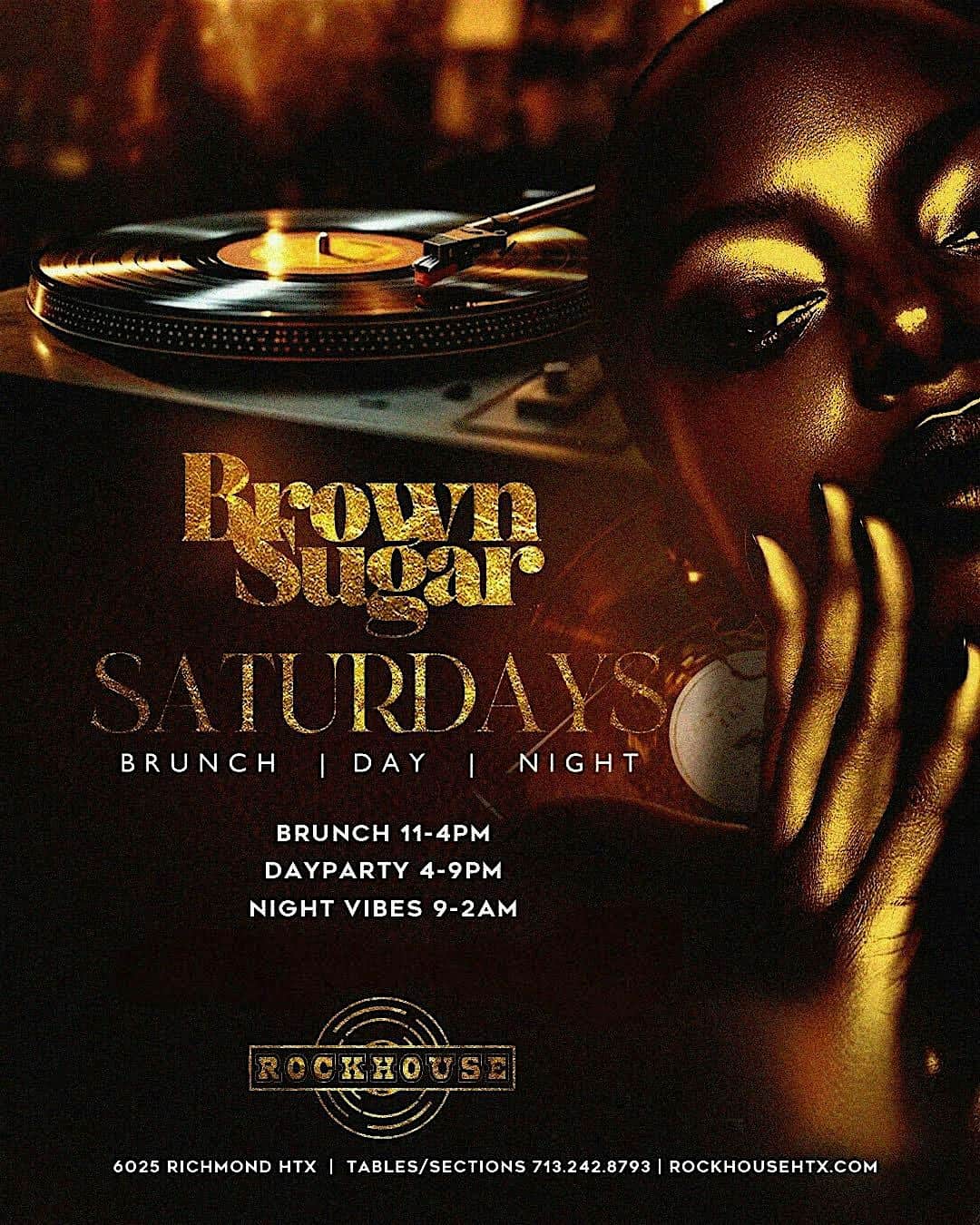 Brown Sugar Saturdays @ Rockhouse – Houston, TX