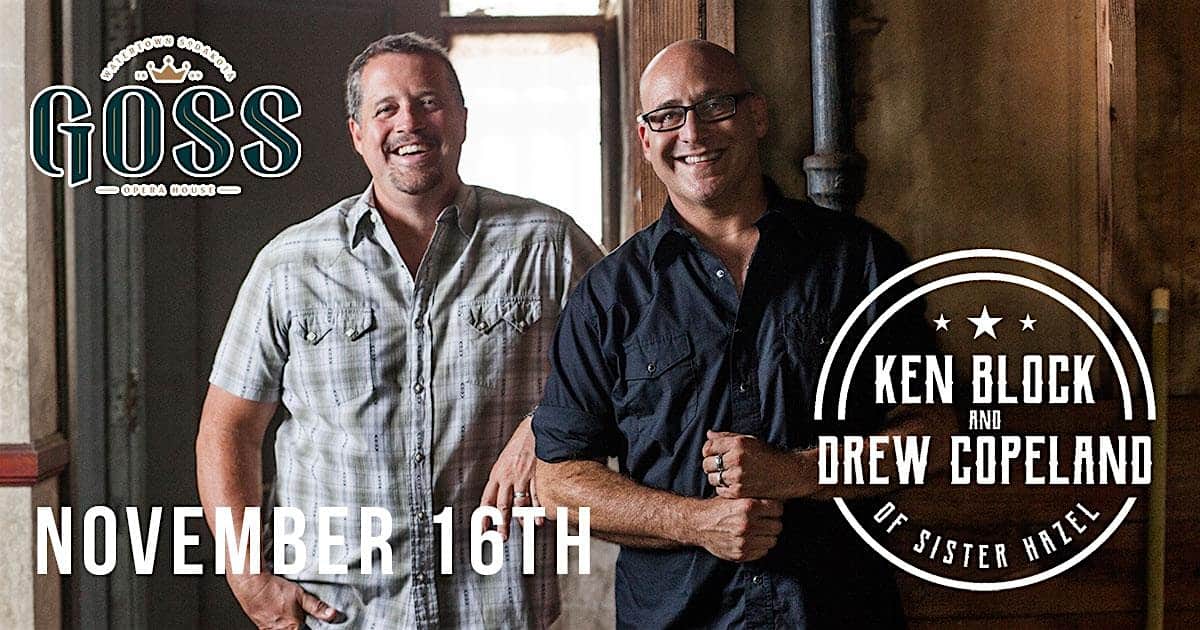 Ken Block and Drew Copeland of Sister Hazel – Watertown, SD