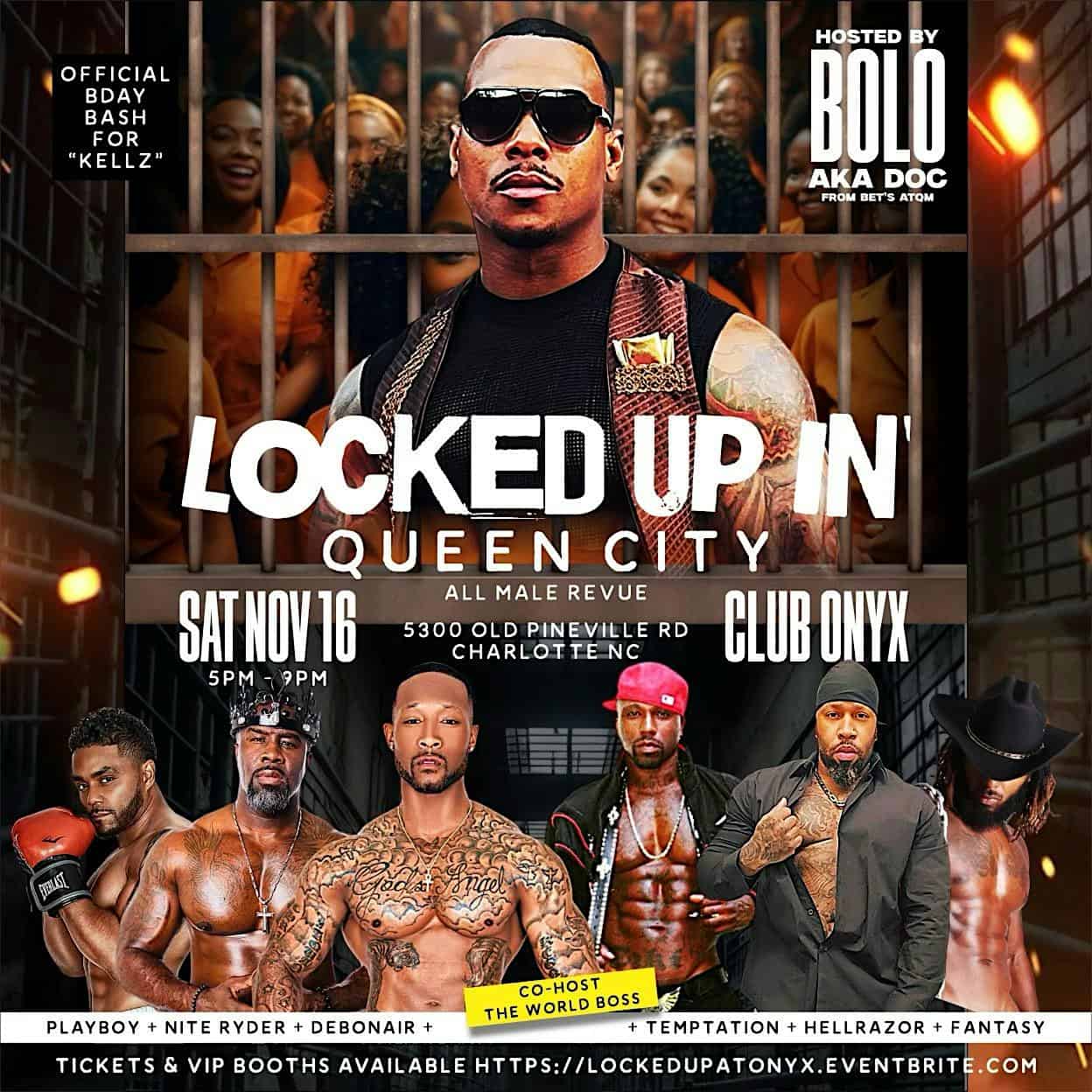 “LOCKED UP IN QUEEN CITY” BO 24′ – Charlotte, NC