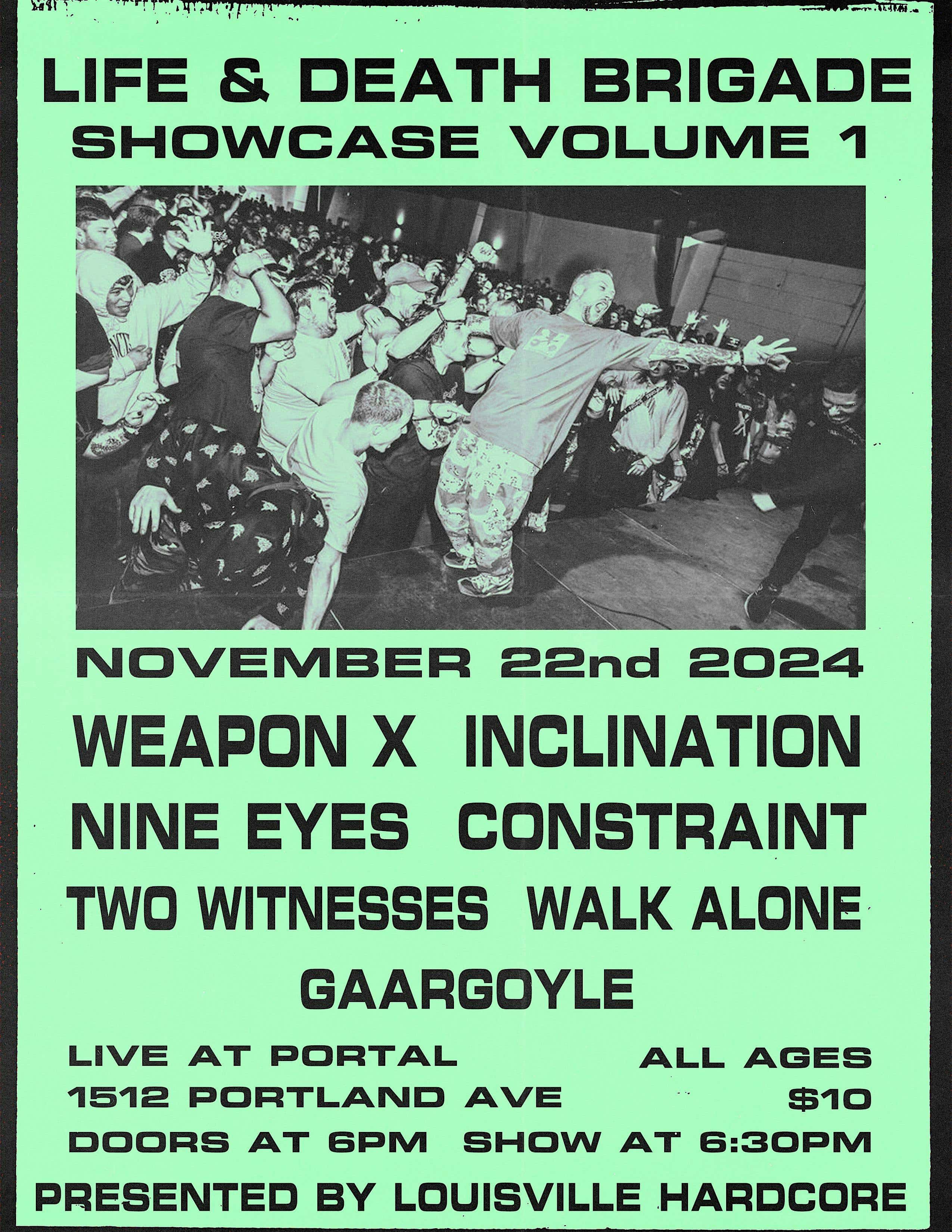 Life & Death Brigade: Showcase Vol. 1 – Louisville, KY