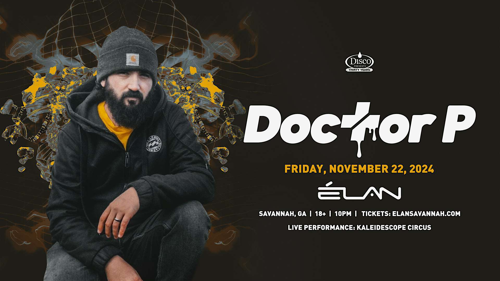 Doctor P at Elan Savannah (Fri , Nov 22nd) – Savannah, GA