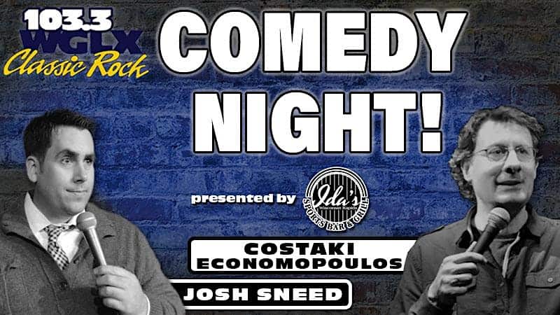 WGLX Comedy Show at Hotel Mead – Wisconsin Rapids, WI