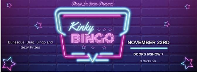 Rosie La Secco Presents Kinky Bingo – Missoula, MT