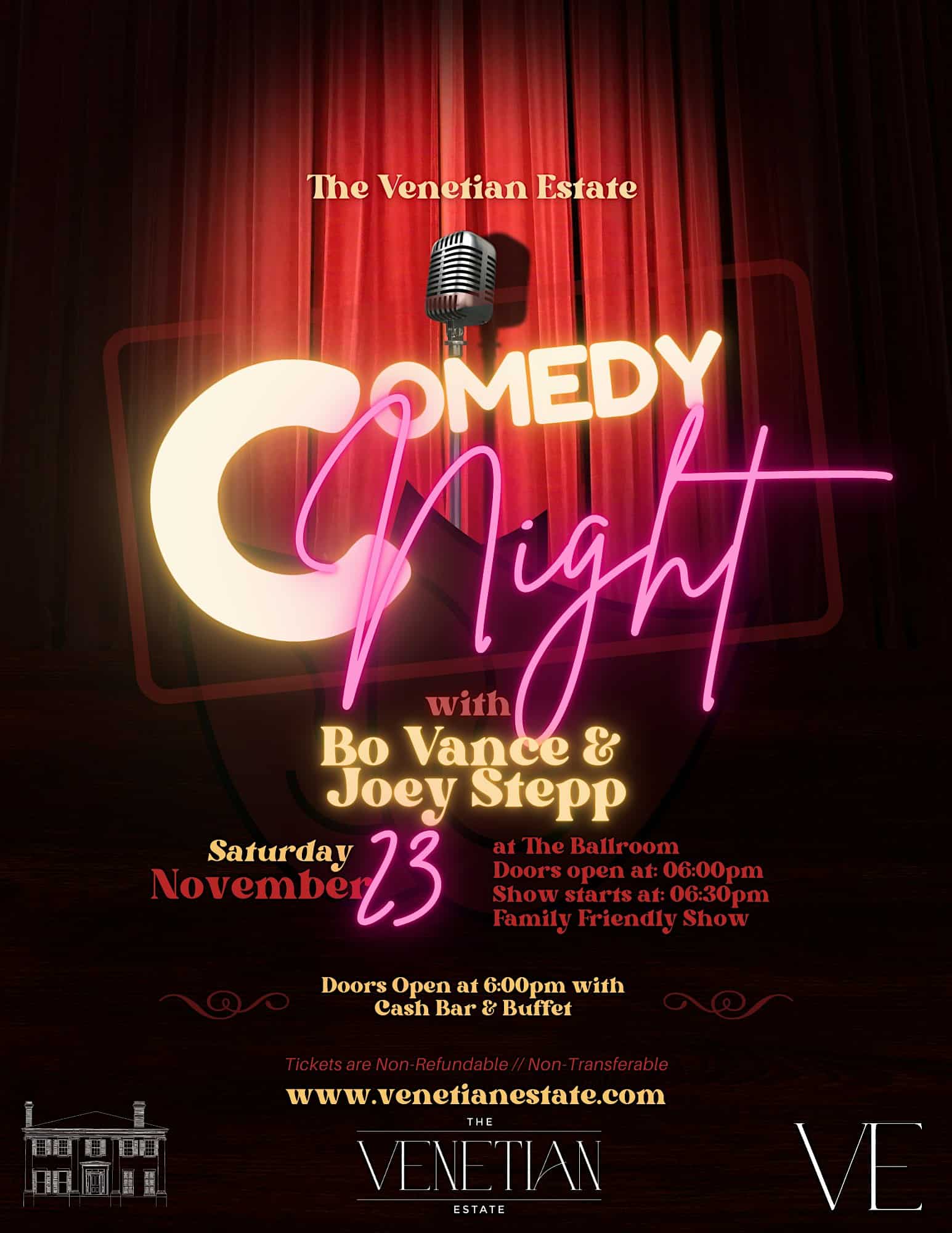 Comedy Night with Bo Vance & Joey Stepp – Milton, WV