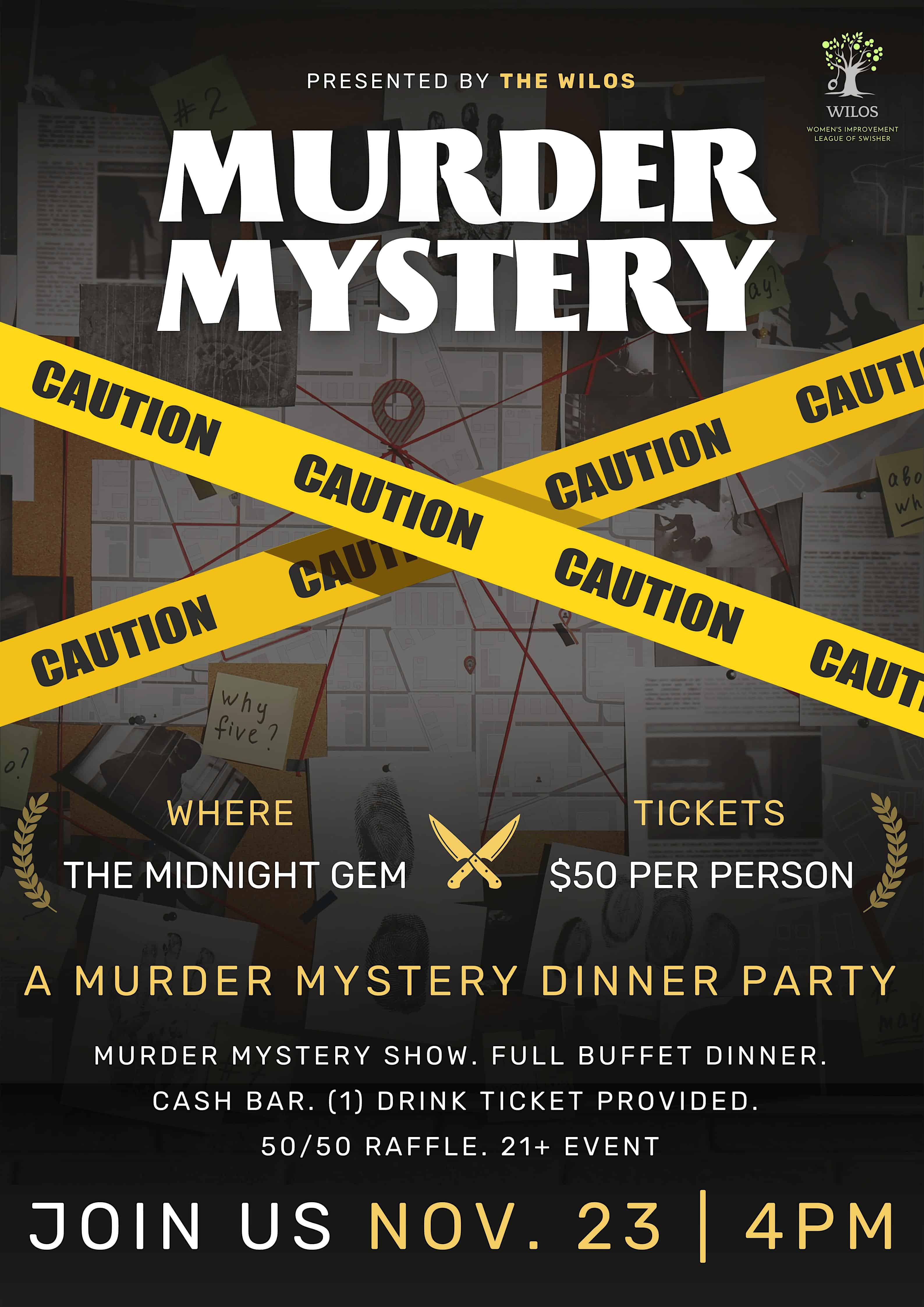 Murder Mystery Dinner – Swisher, IA