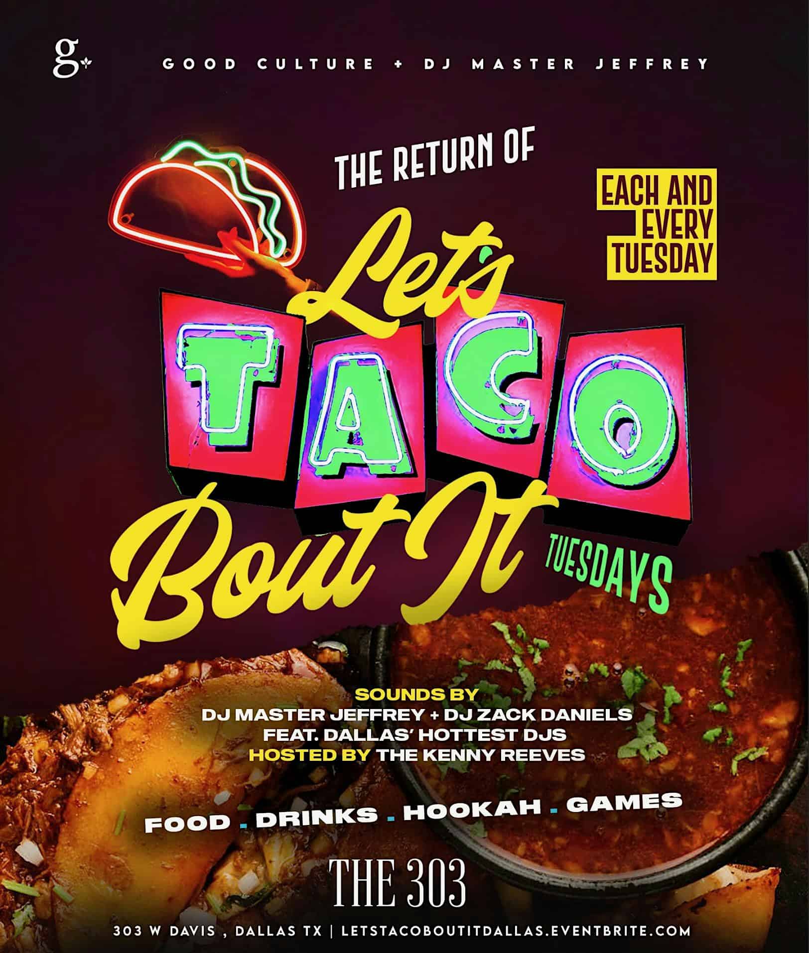 Lets Taco Bout It #1 MidWeek After Work Happy Hour Social – Dallas, TX