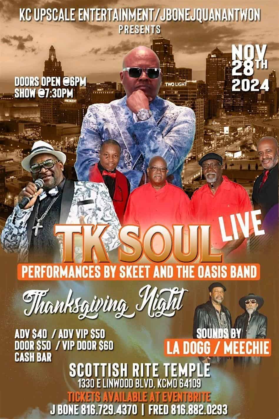 TK SOUL LIVE – Kansas City, MO