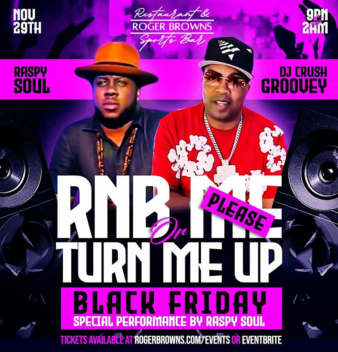 RNB Me Please or Turn Me Up w/ DJ Crush Groovey – Portsmouth, VA