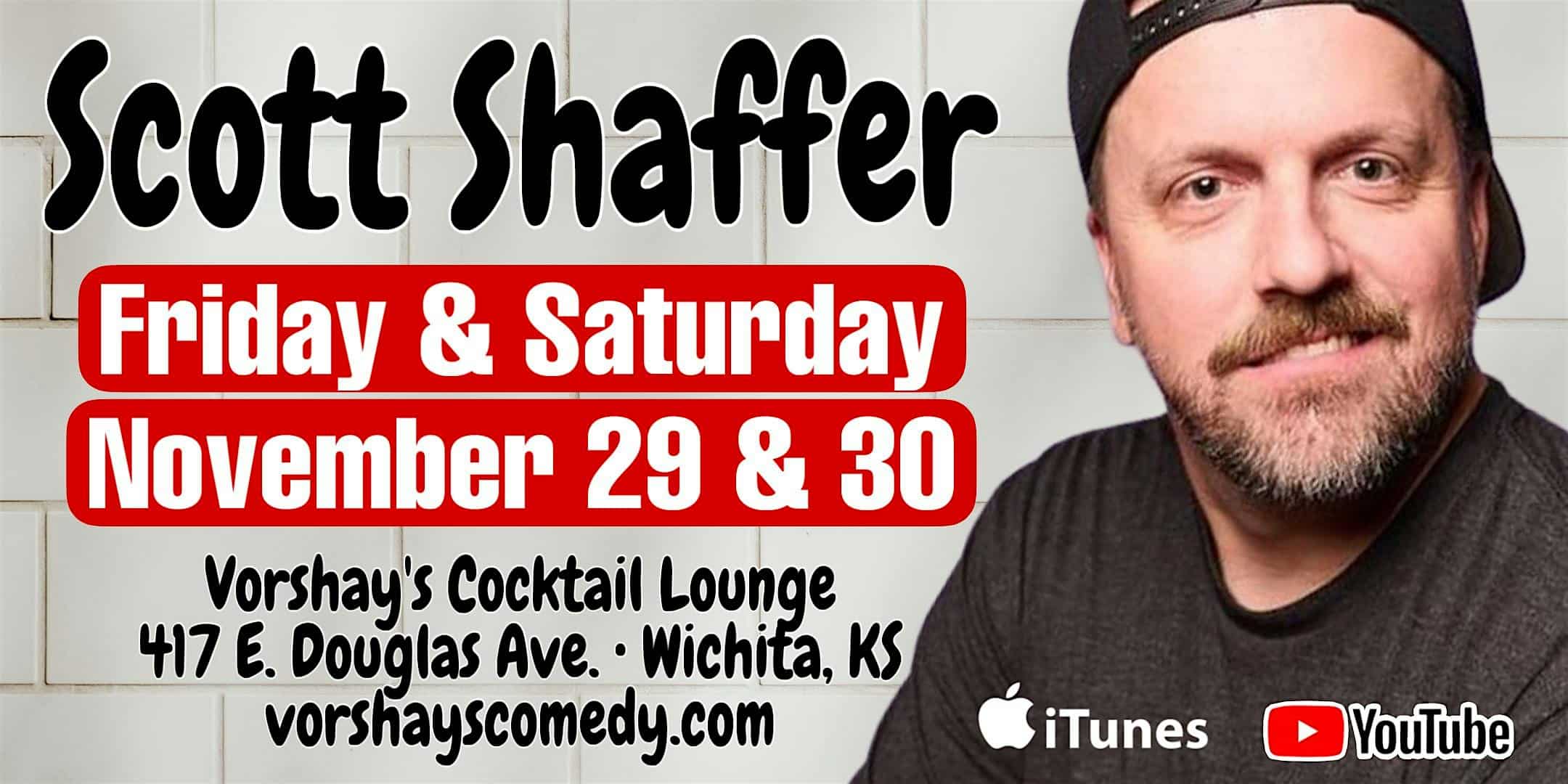 Scott Shaffer live at Vorshay’s! – Wichita, KS