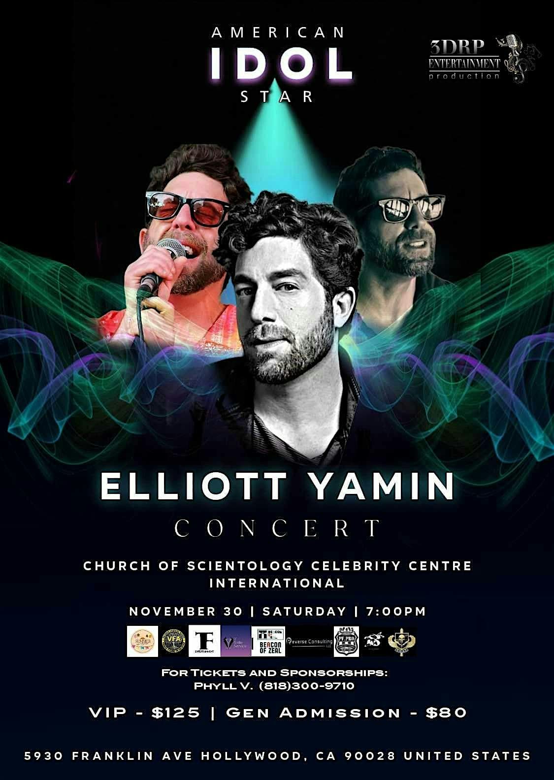 ELLIOTT YAMIN CONCERT – Los Angeles, CA