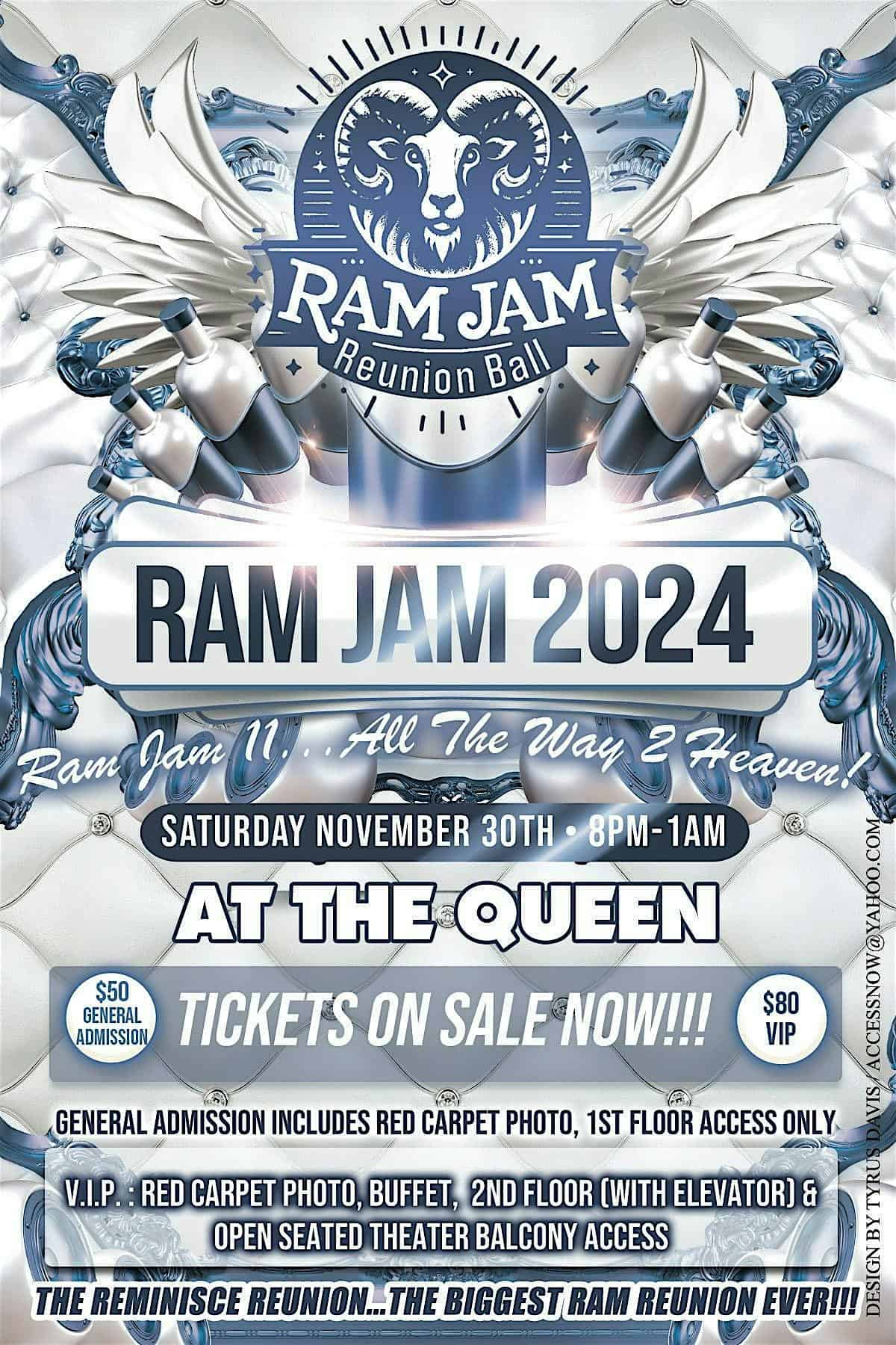 The Ram Jam Reunion Ball – Wilmington, DE