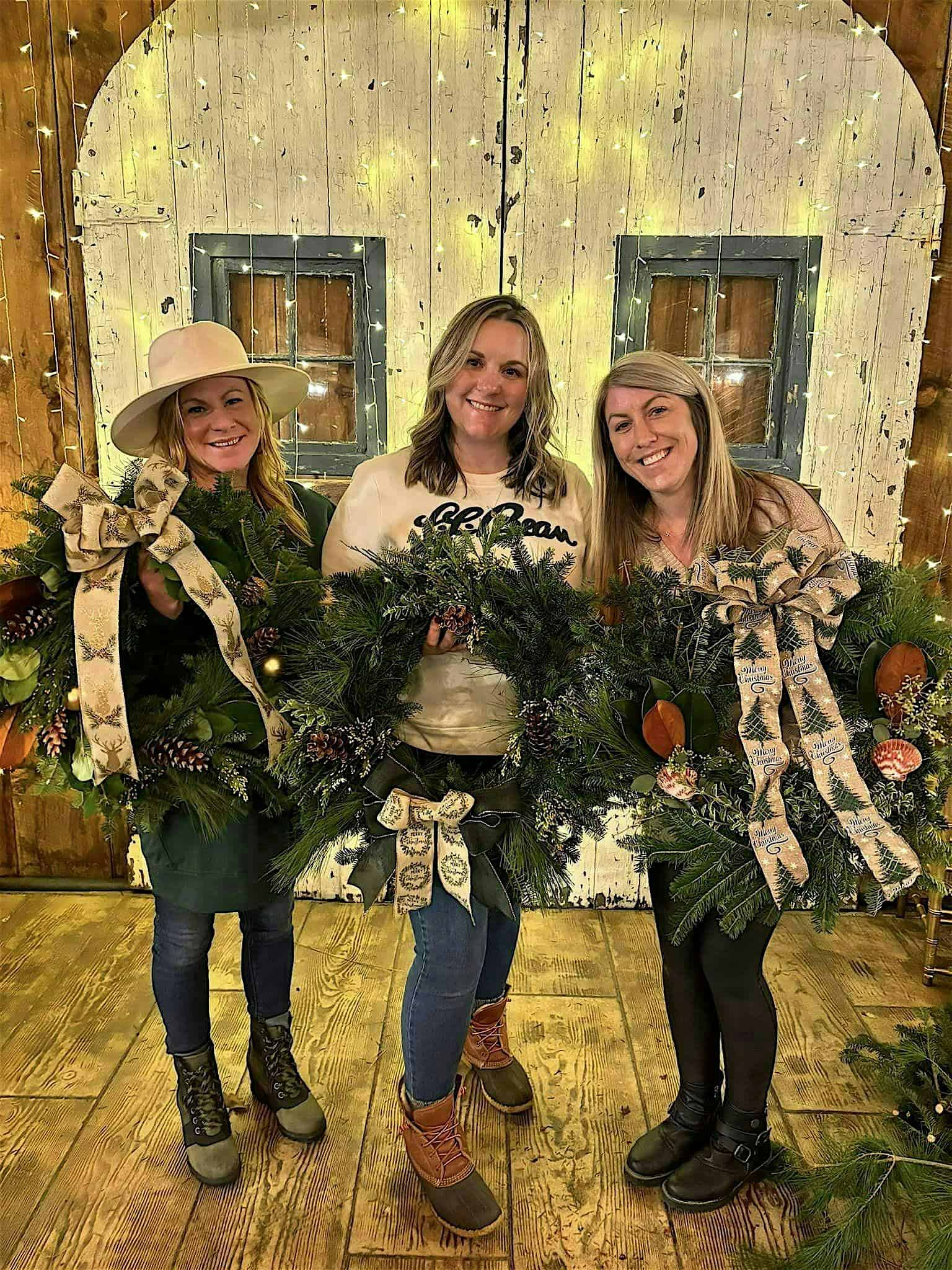 Wreaths, Wine & Women (Men are welcome too) – Saco, ME