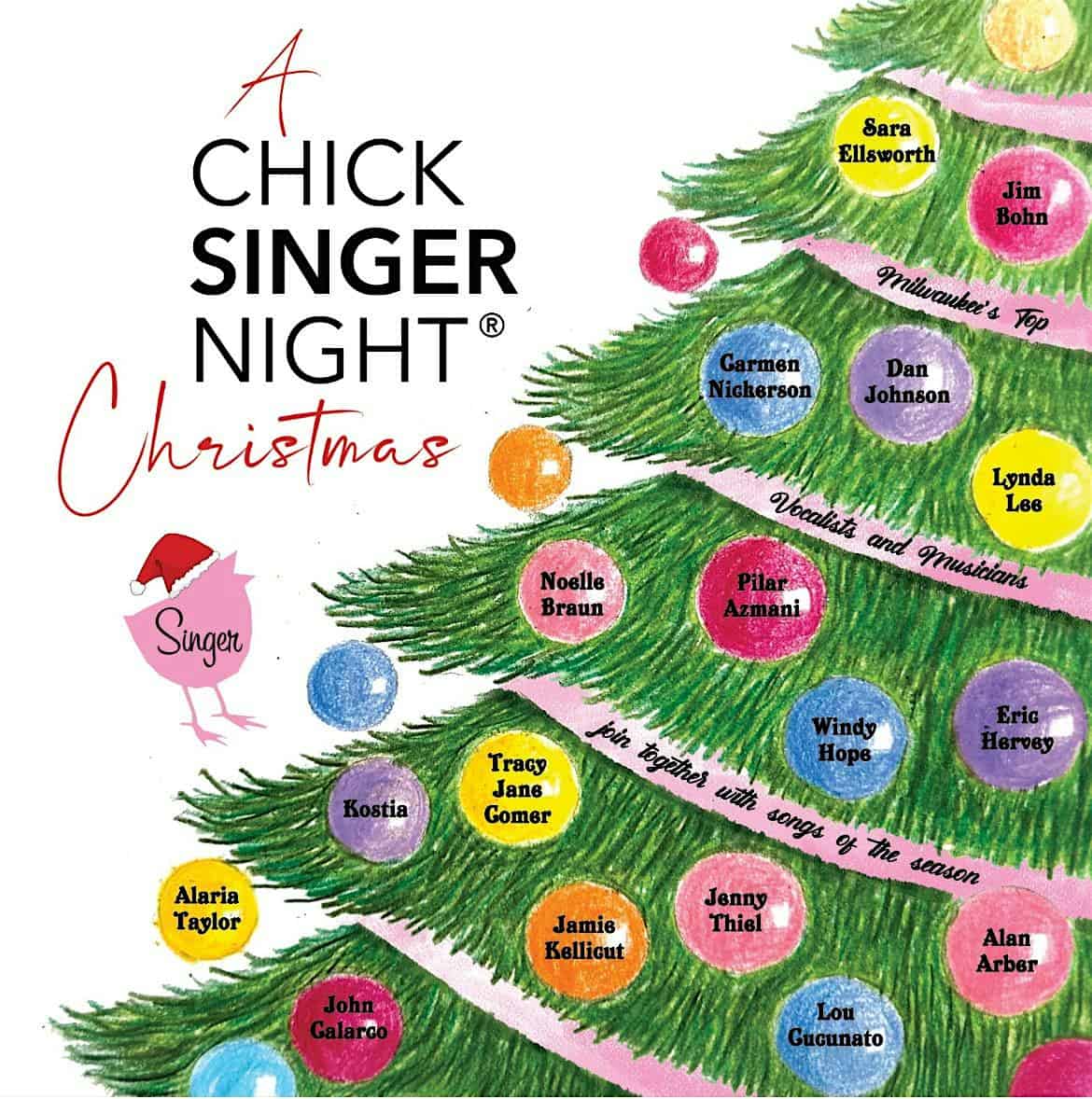 Chick Singer Night Christmas CD release party and concert – Milwaukee, WI