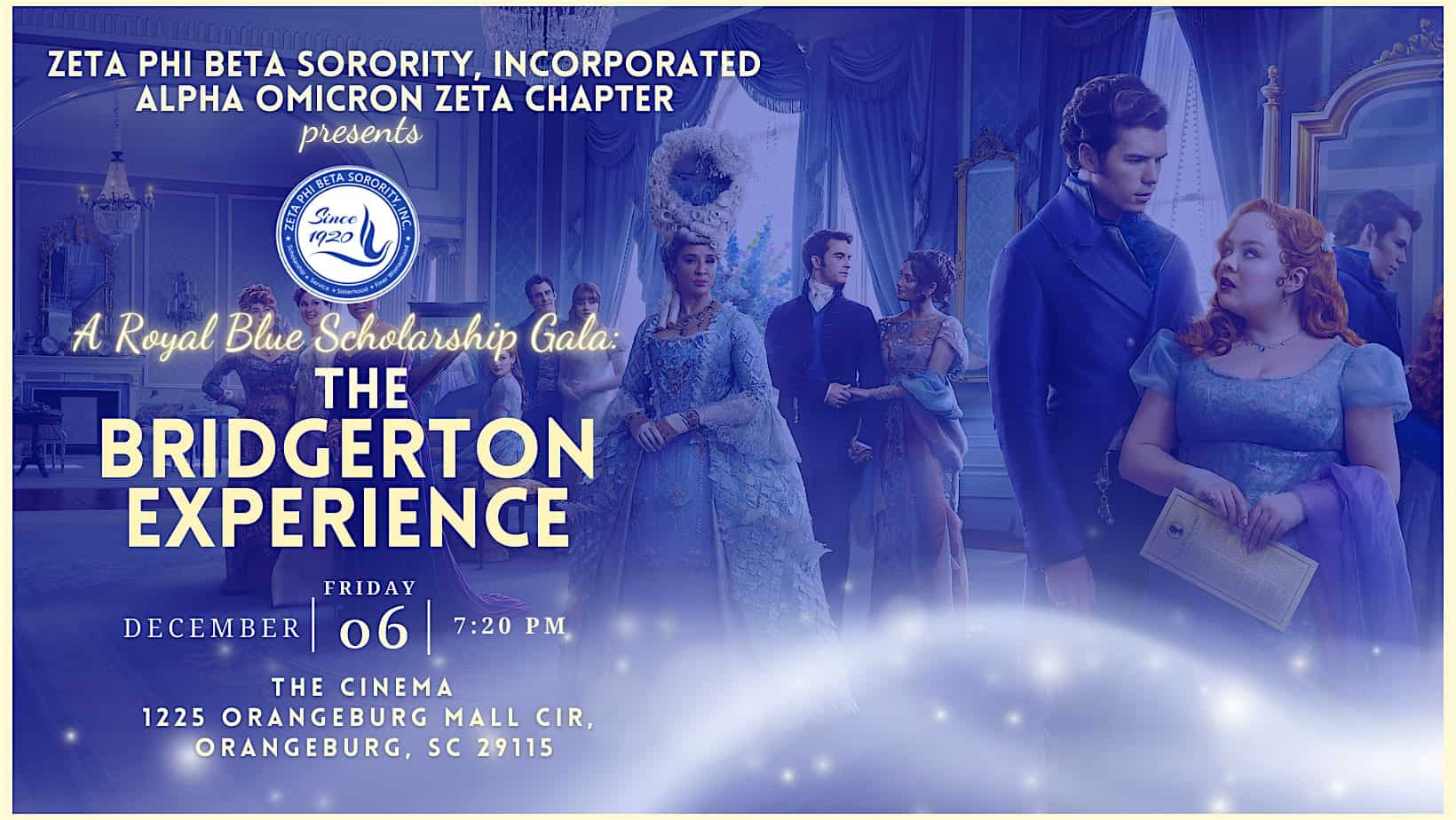 AOZ Royal Blue Scholarship Gala: A Bridgerton Experience – Orangeburg, SC