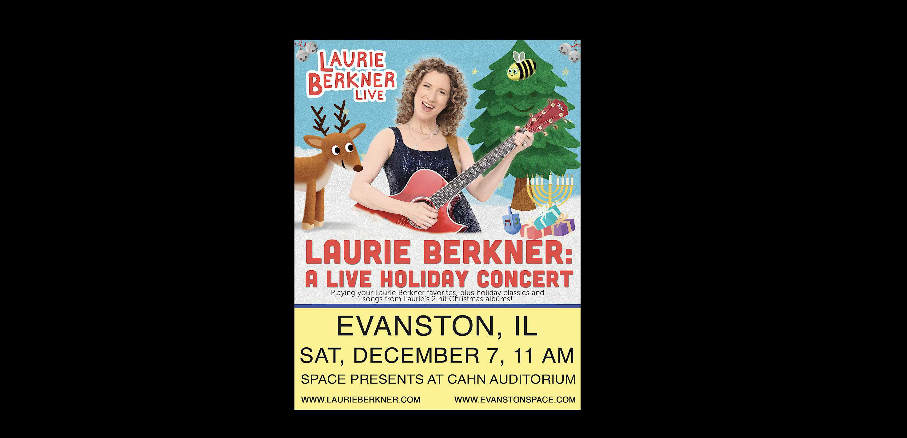 Laurie Berkner: A Live Holiday Concert – Evanston, IL