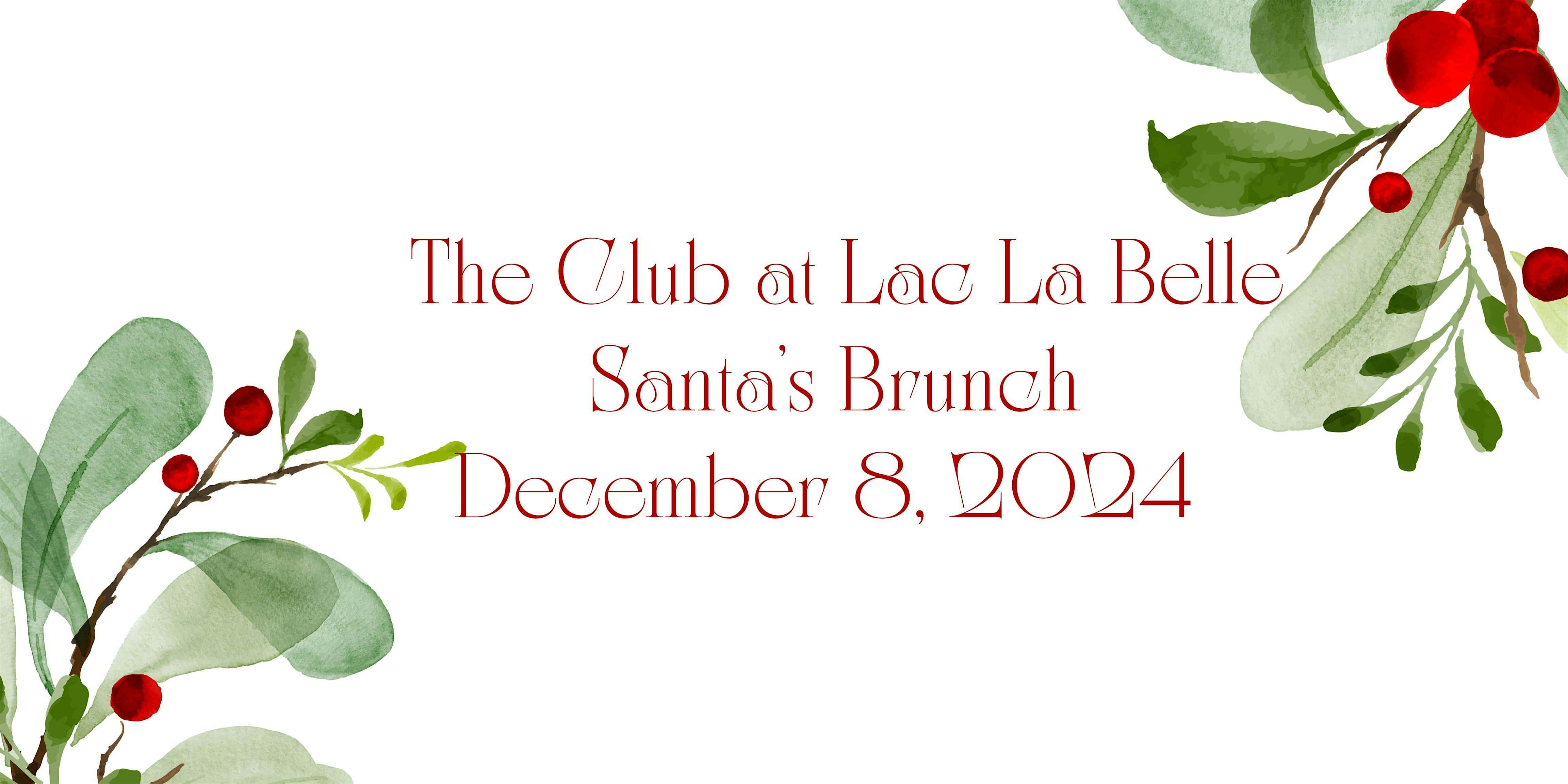 Santa Brunch – Oconomowoc, WI