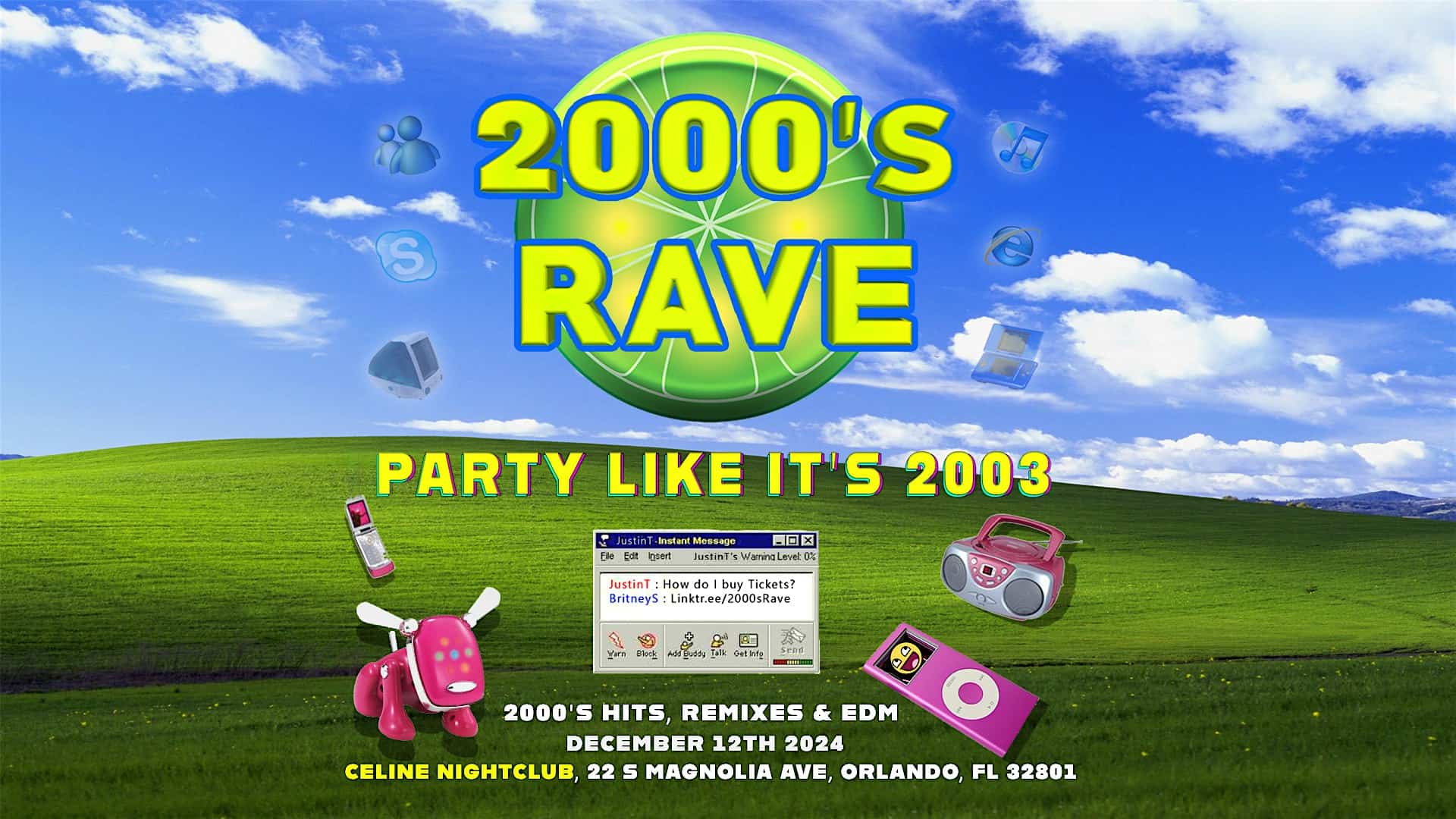 2000s Rave: Party Like It’s 2003 – Orlando, FL