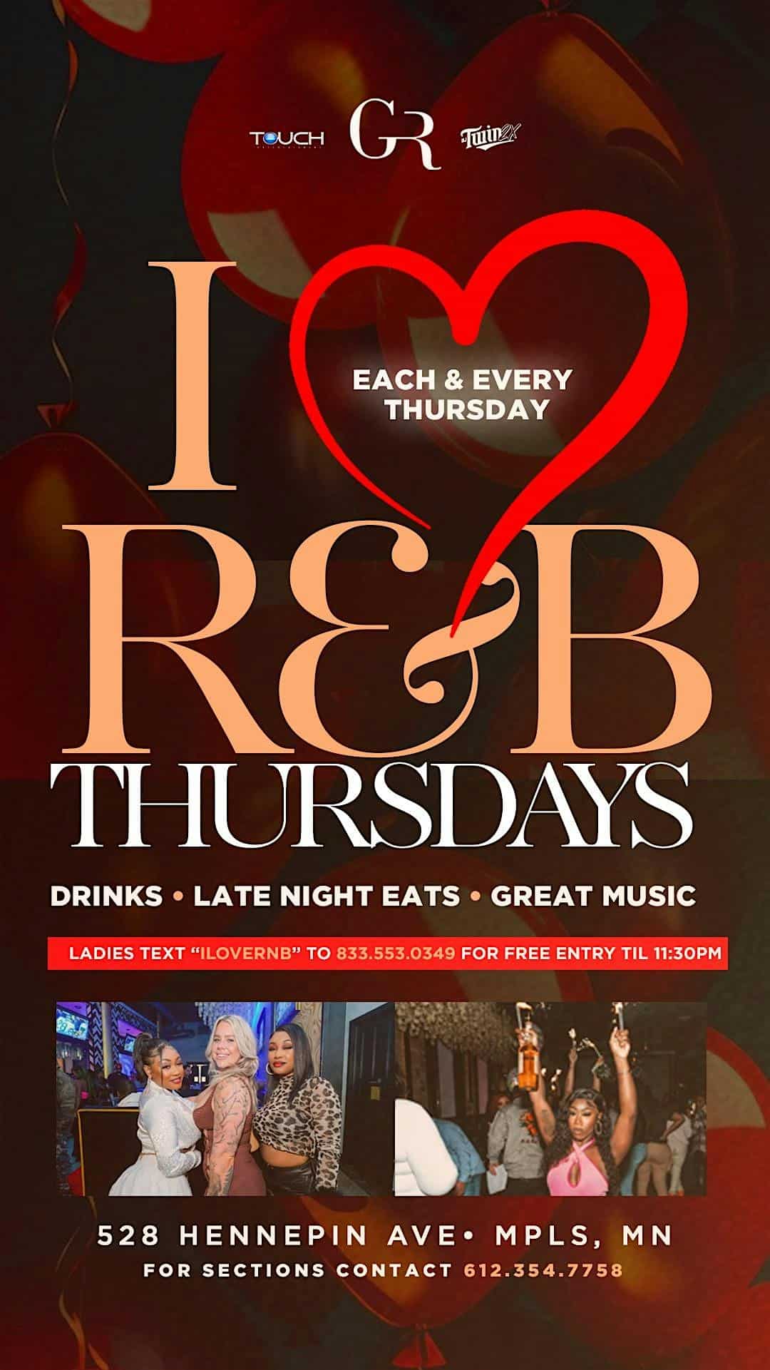 Ladies Love R&B Thursdays – Minneapolis, MN