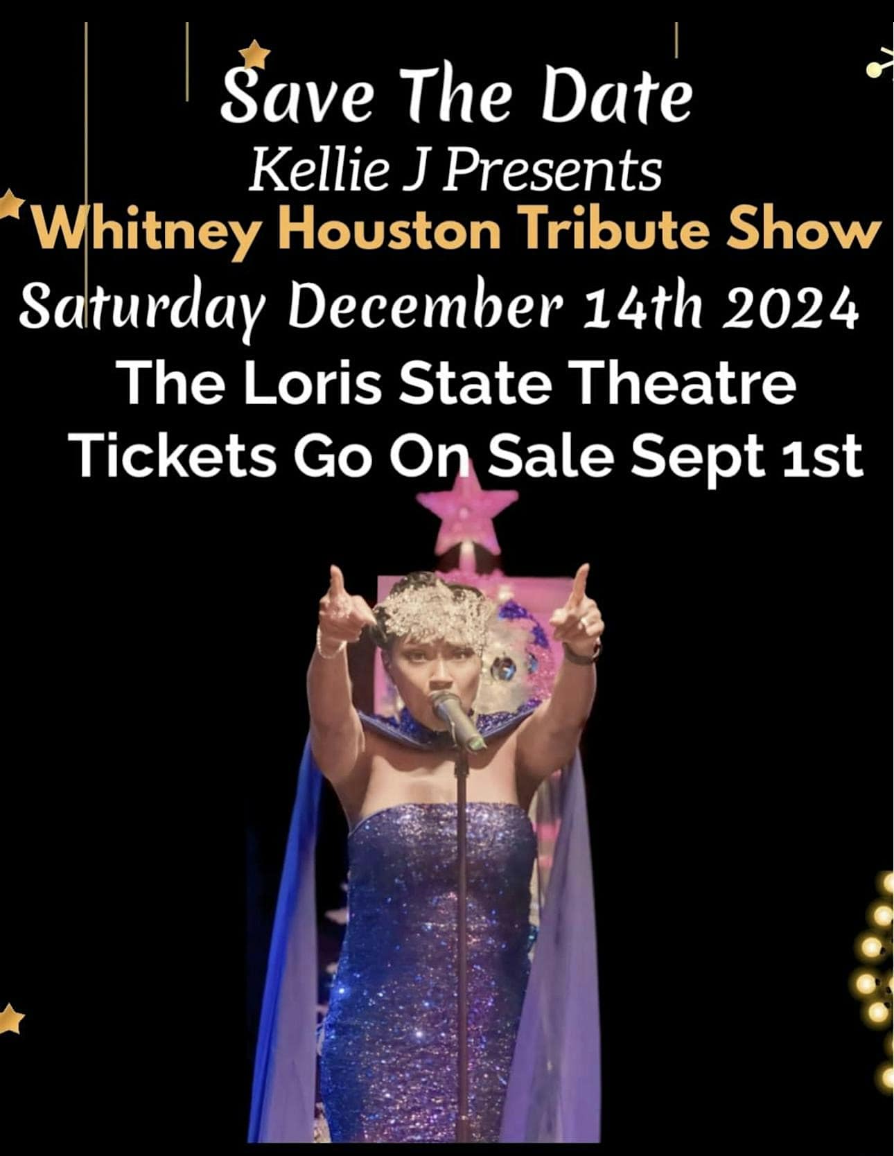 Whitney Tribute Show Featuring Kellie J – Loris, SC