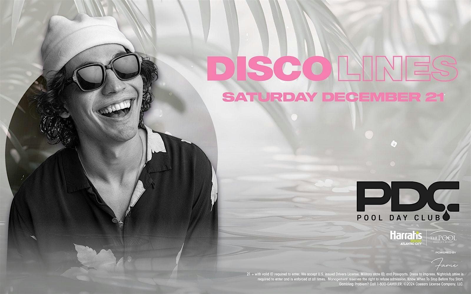 Disco Lines @ Harrahs Pool AC Day Party December 21 – Atlantic City, NJ