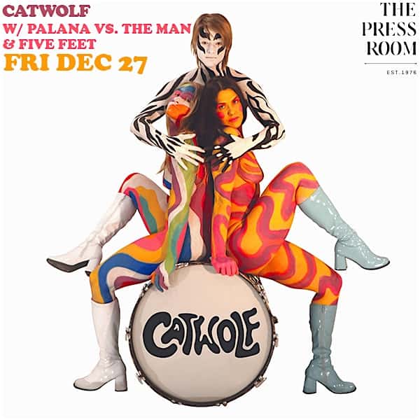 CATWOLF w/ Palana Vs. The Man & Five Feet – Portsmouth, NH