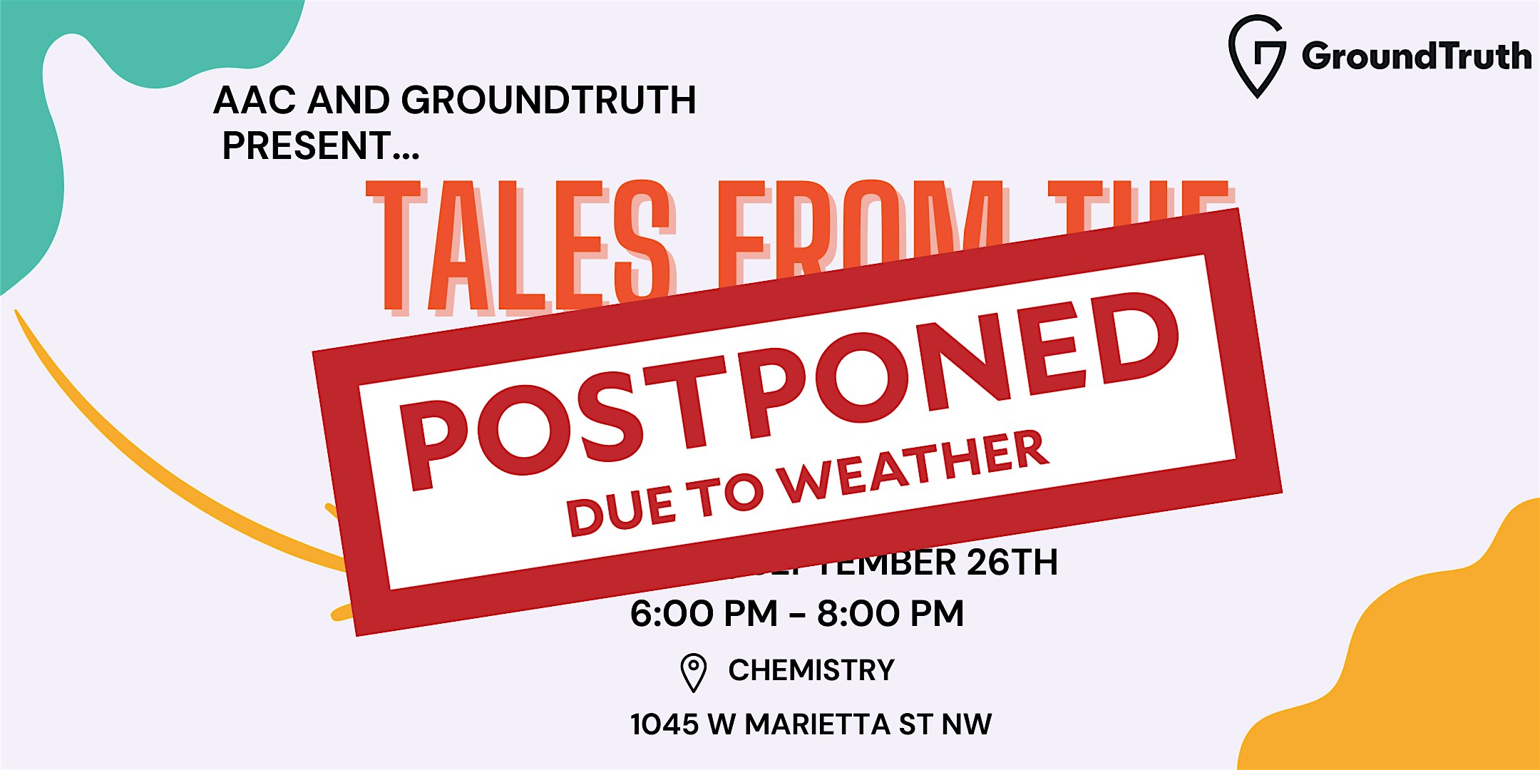 Tales from the Client Side – POSTPONED! – Atlanta, GA