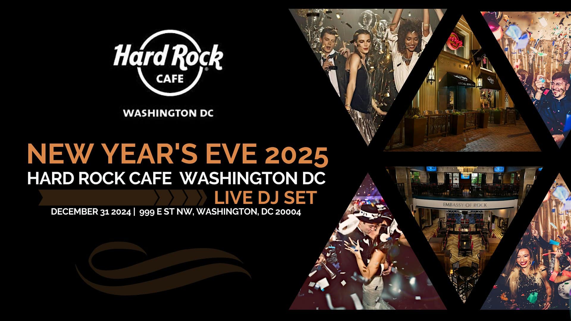 HARD ROCK DC NEW YEAR’S EVE | WASHINGTON DC NYE 2024 -2025 – Washington, DC