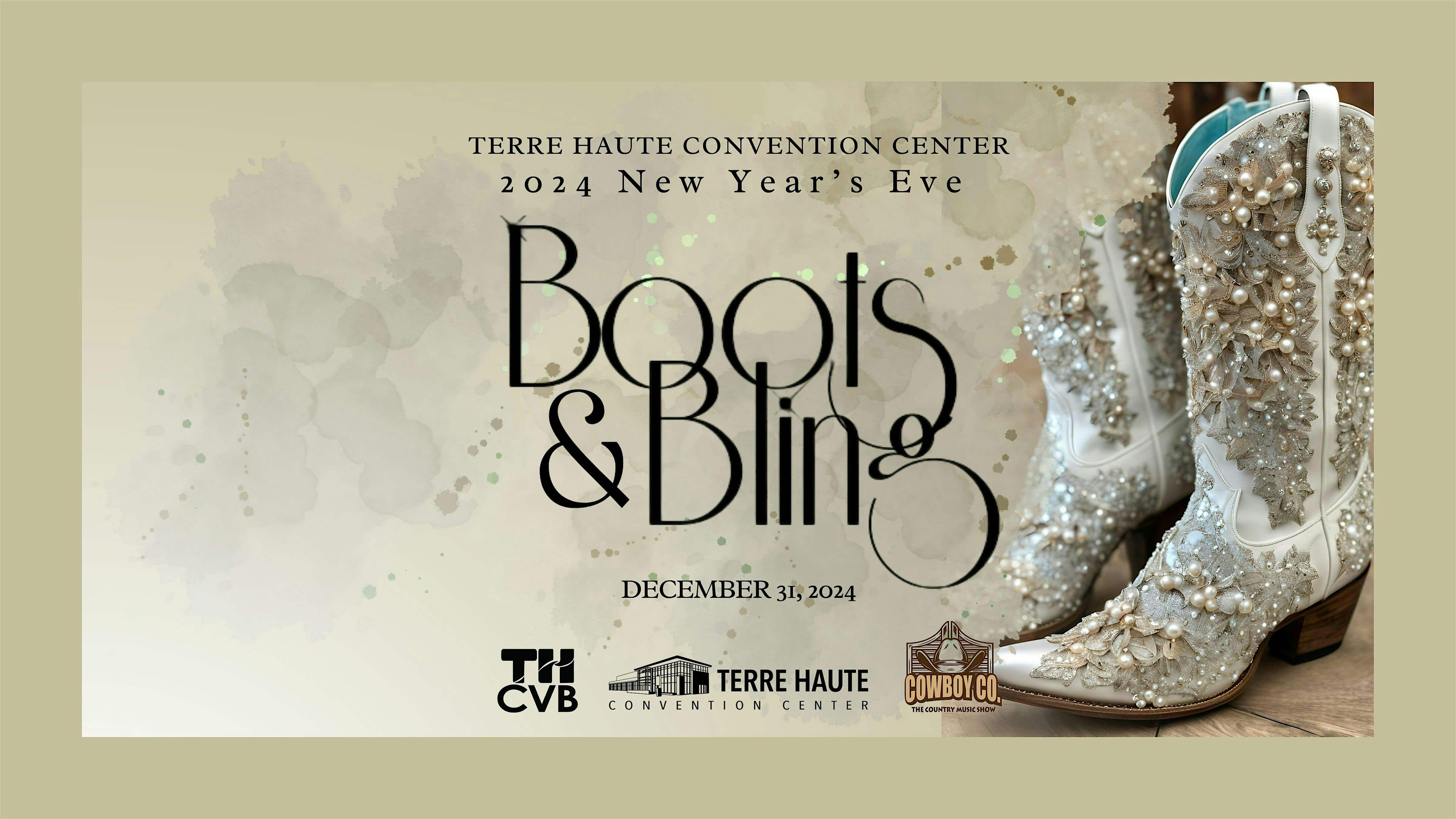 New Year’s Eve Boots & Bling 2024 – Terre Haute, IN