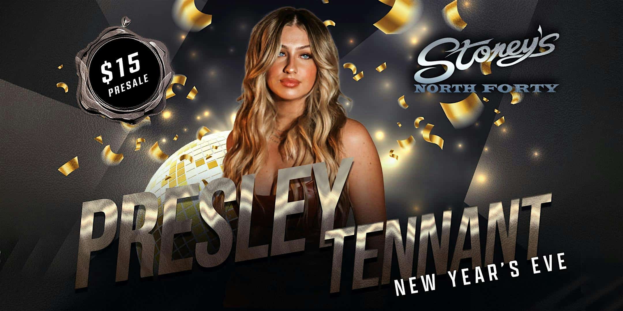 New Years Eve Celebration with Presley Tennant at Stoney’s North Forty – Las Vegas, NV