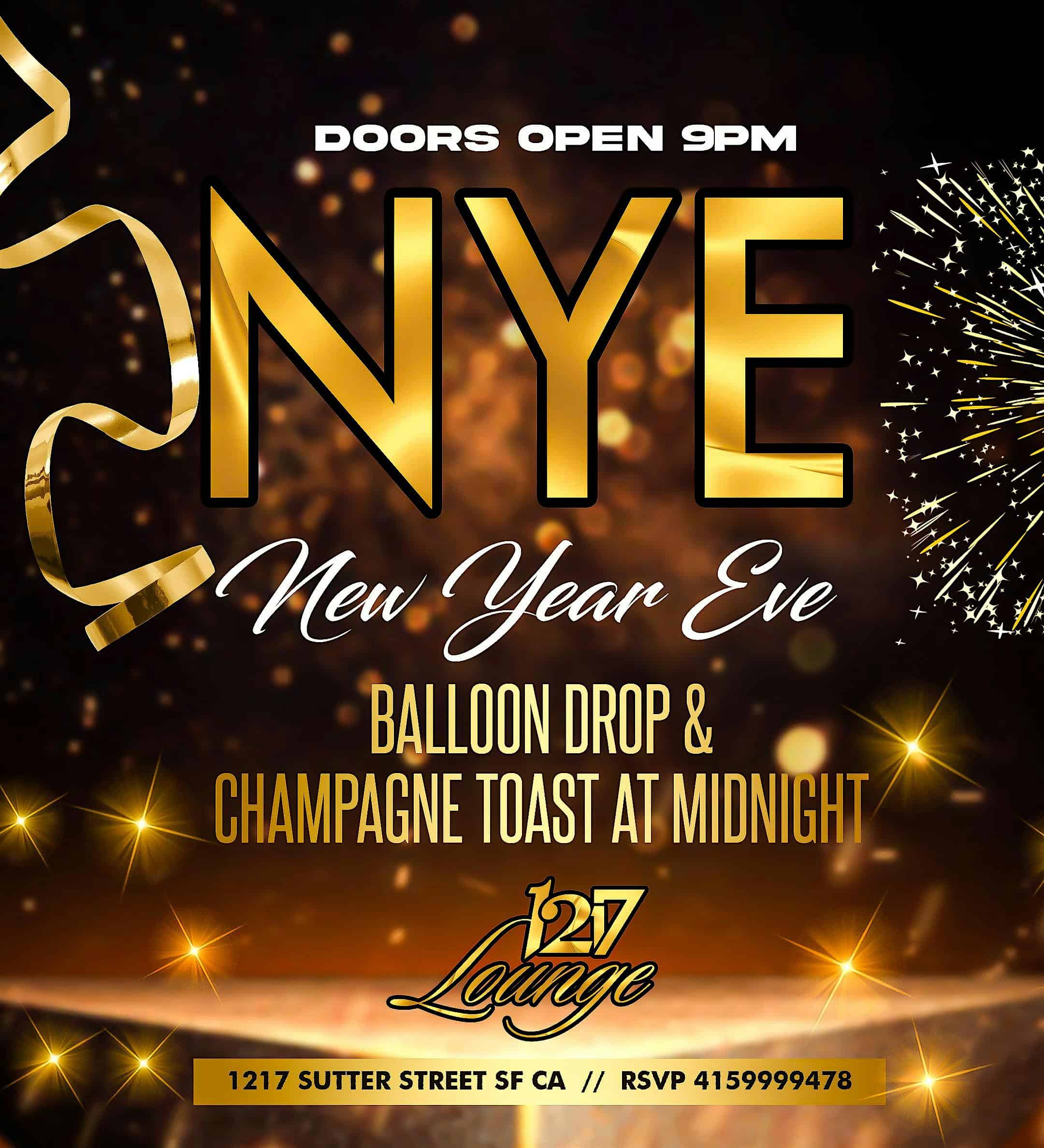 New Years Eve Celebration – San Francisco, CA