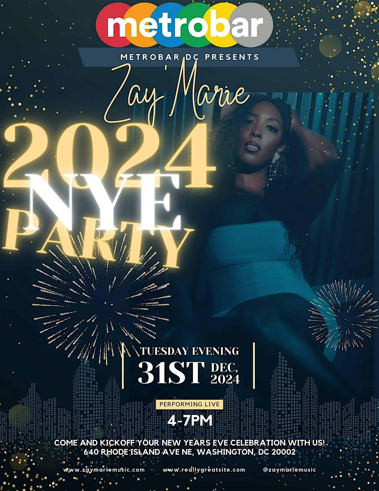 2024 NYE Day Party with Zay’Marie – Washington, DC